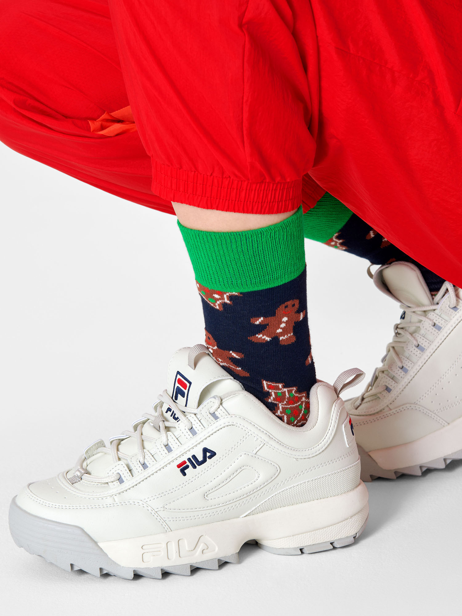 Skarpetki Happy Socks Gingerbread Cookies (navy/brown)