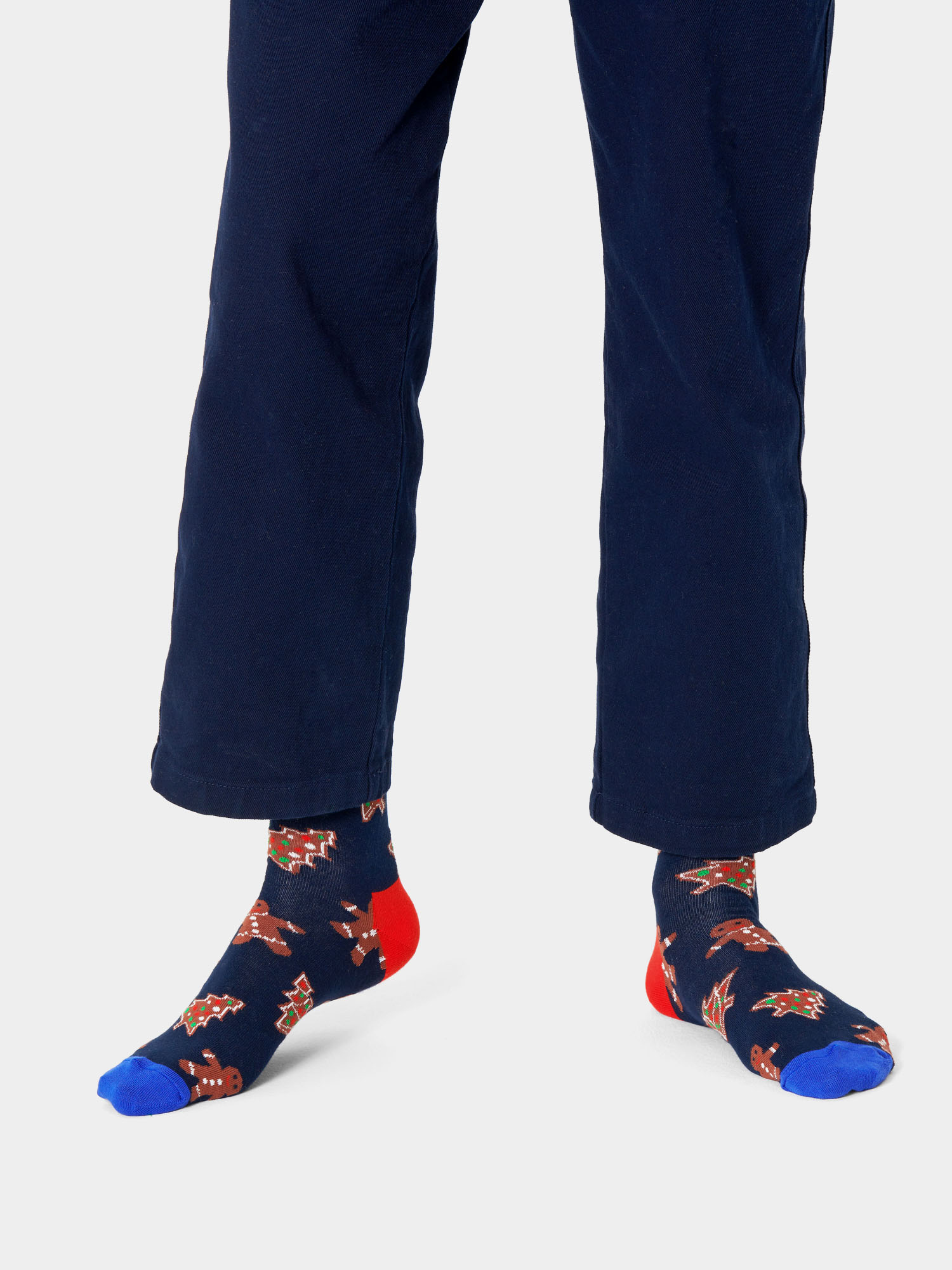Skarpetki Happy Socks Gingerbread Cookies (navy/brown)