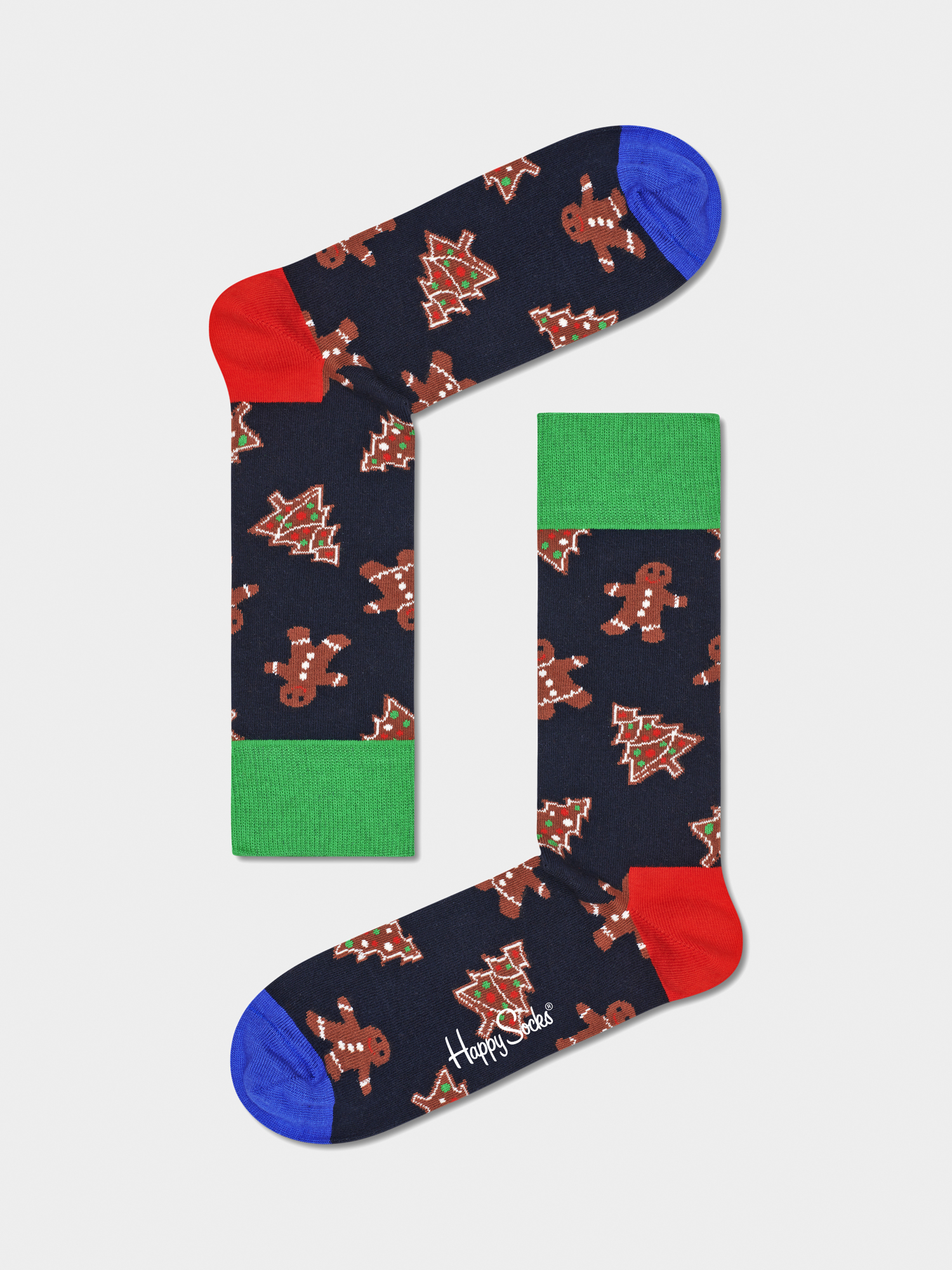 Skarpetki Happy Socks Gingerbread Cookies (navy/brown)
