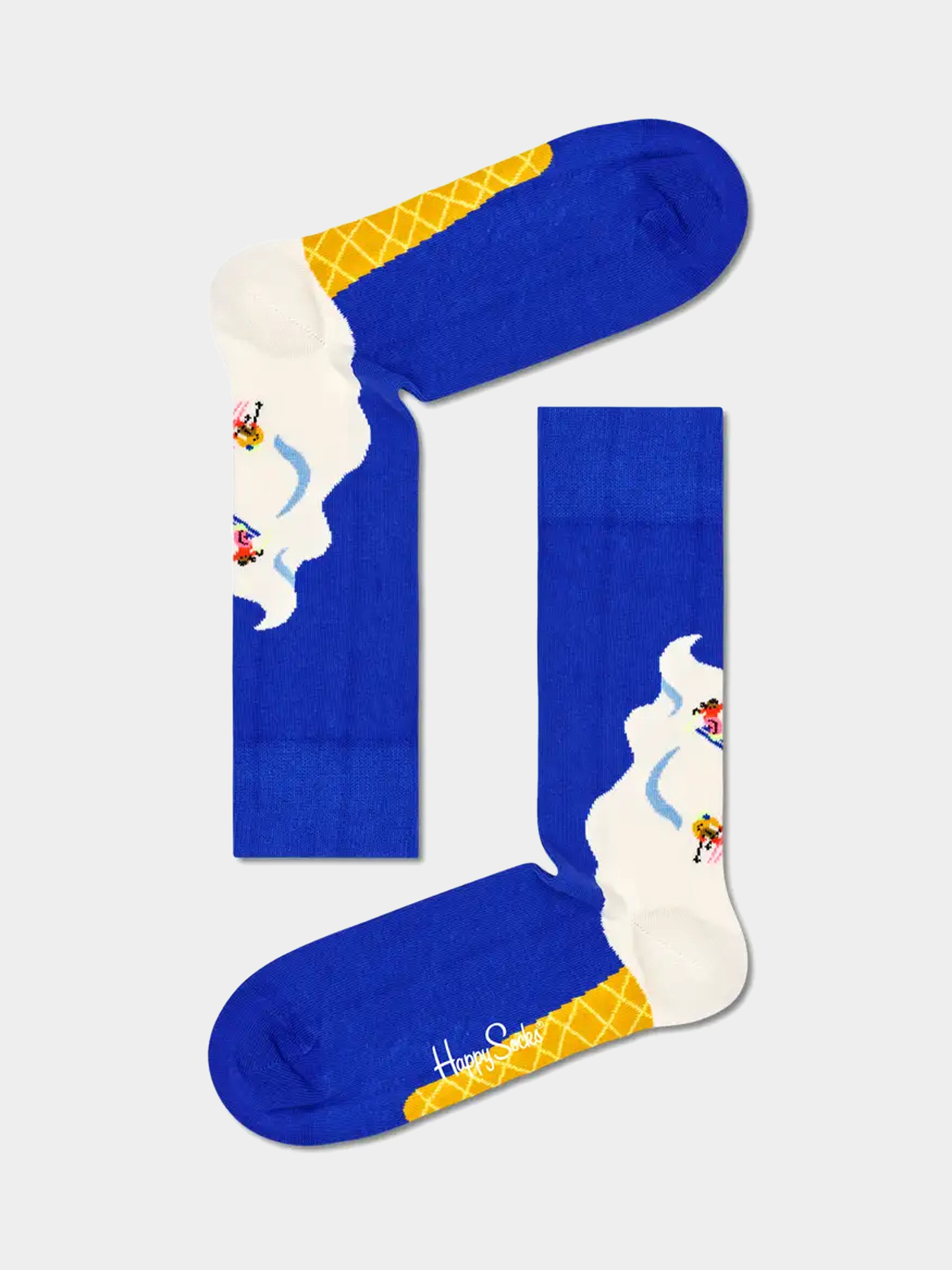 Skarpetki Happy Socks Downhill Skiing 3pk (navy/red/blue)
