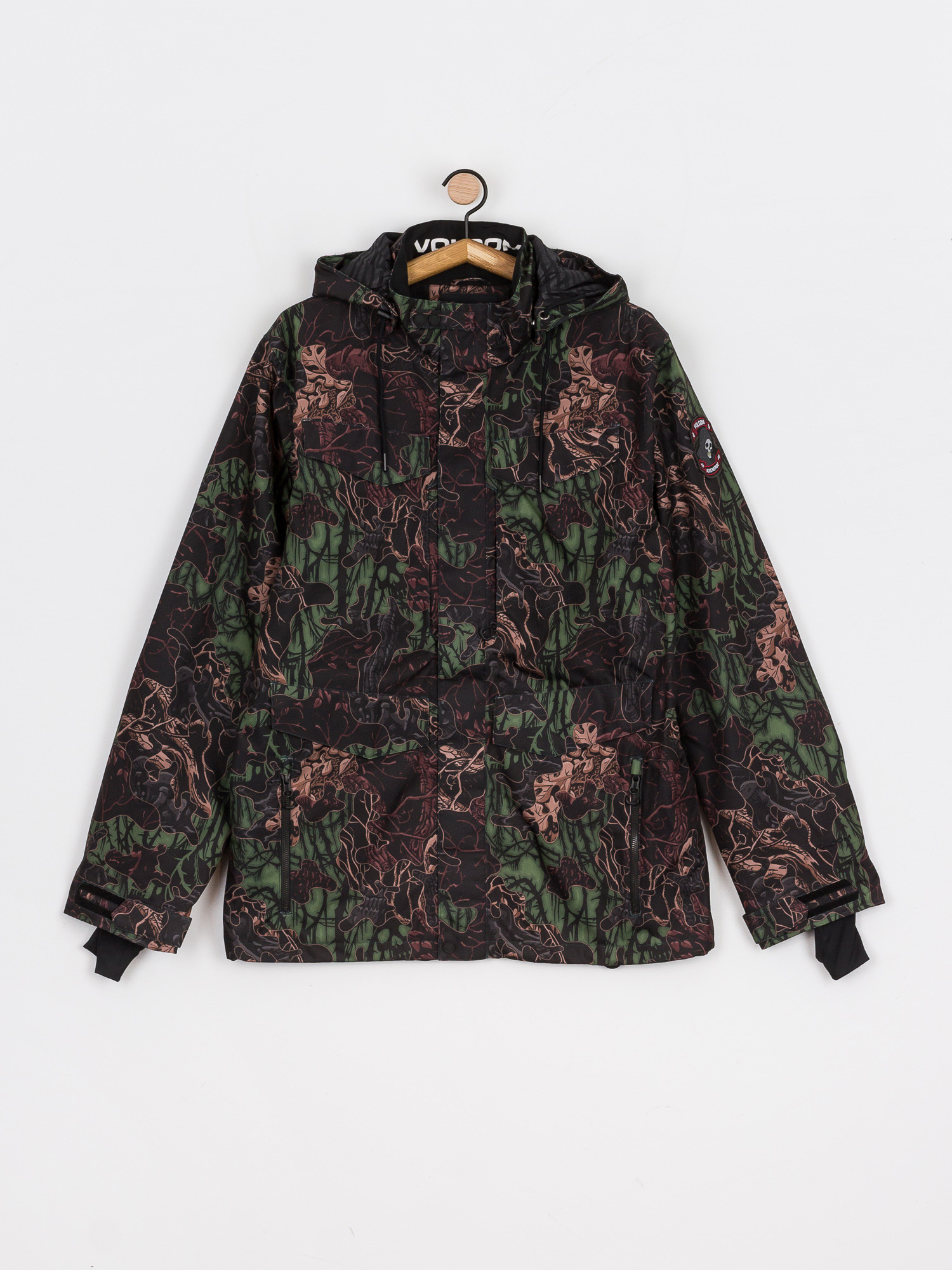 Męska Kurtka snowboardowa Volcom V.Co 19 (woodland camo)