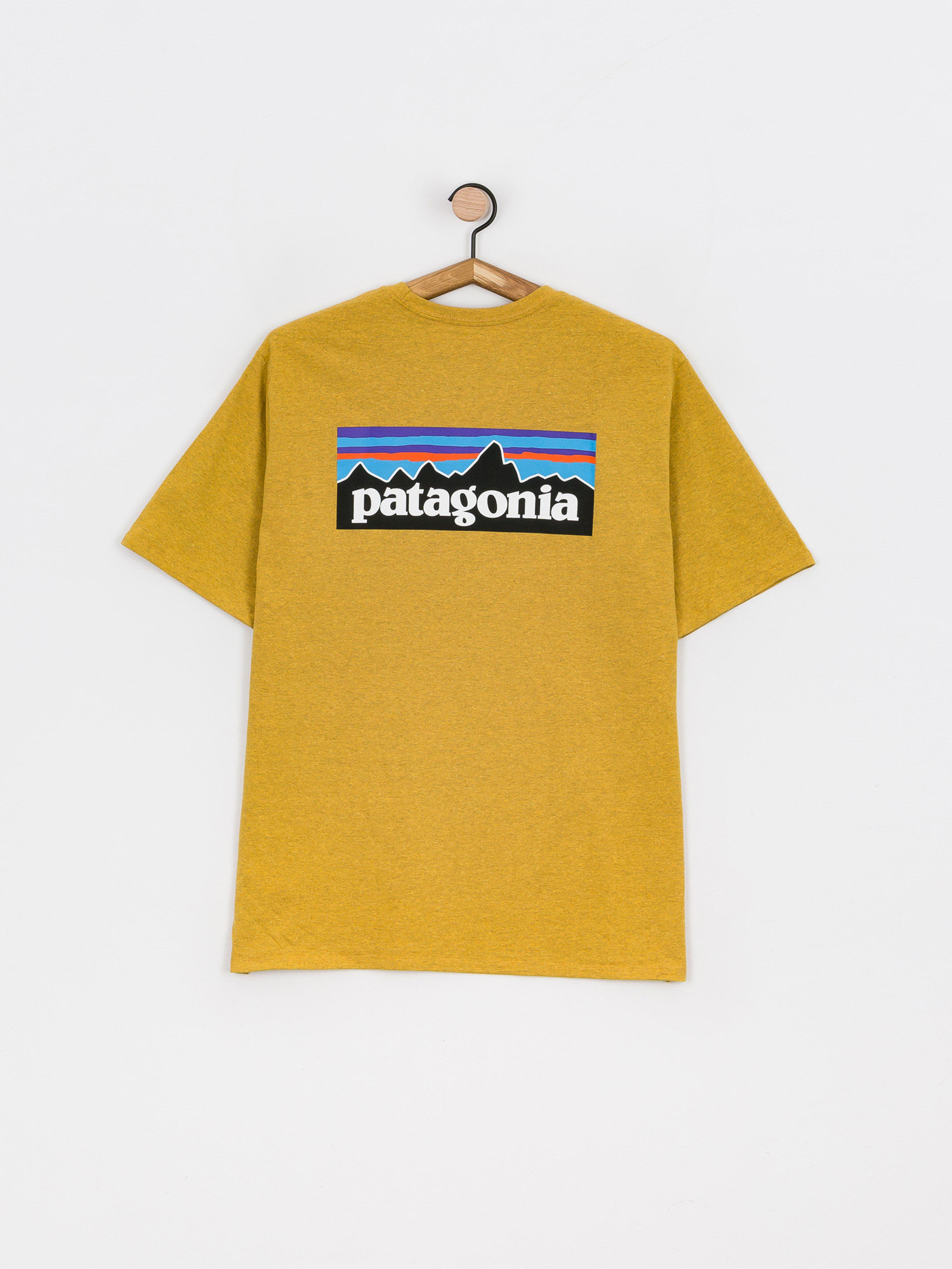 T-shirt Patagonia P 6 Logo Responsibili (hawk gold)