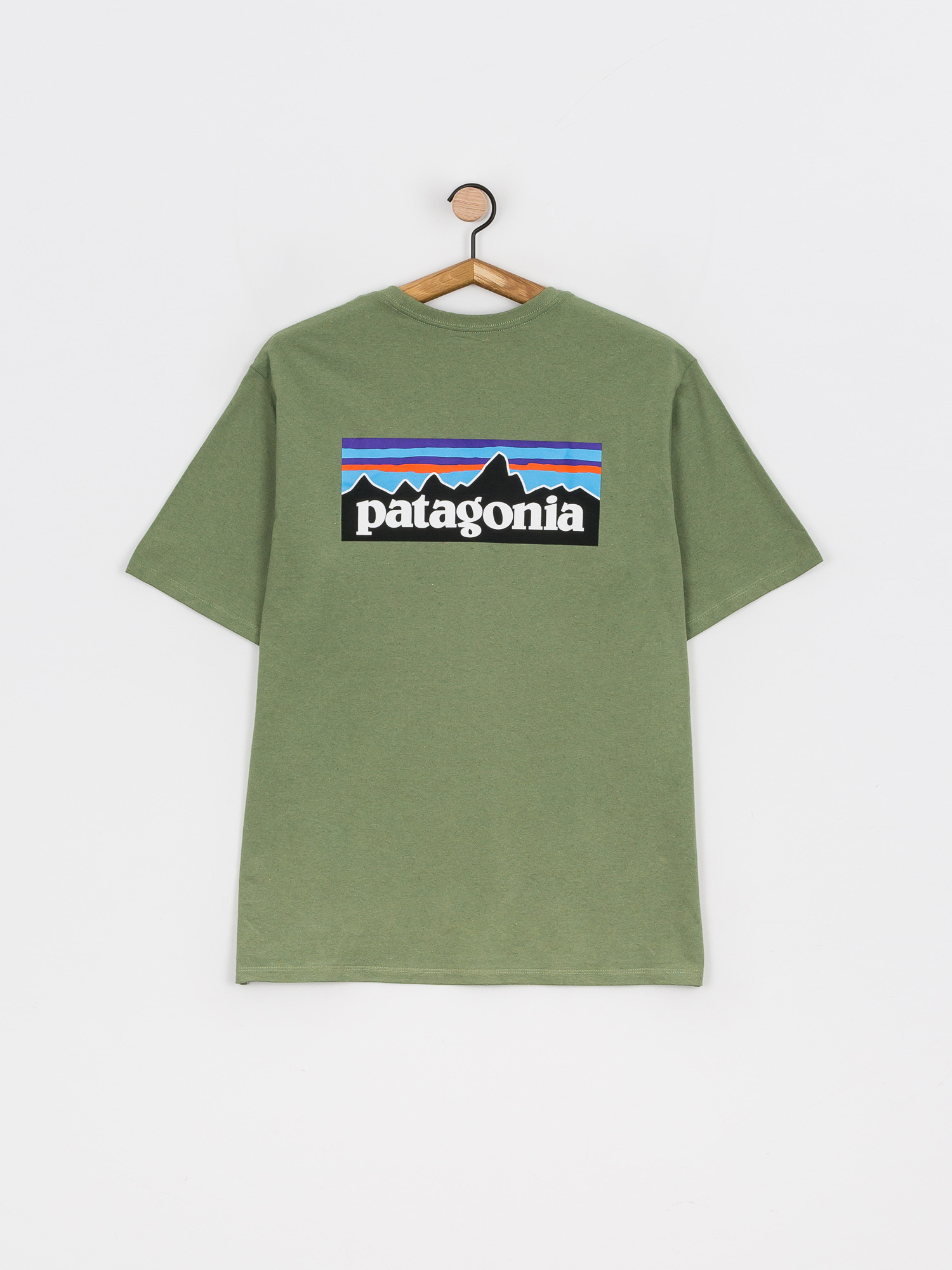 T-shirt Patagonia P 6 Logo Responsibili (sedge green)