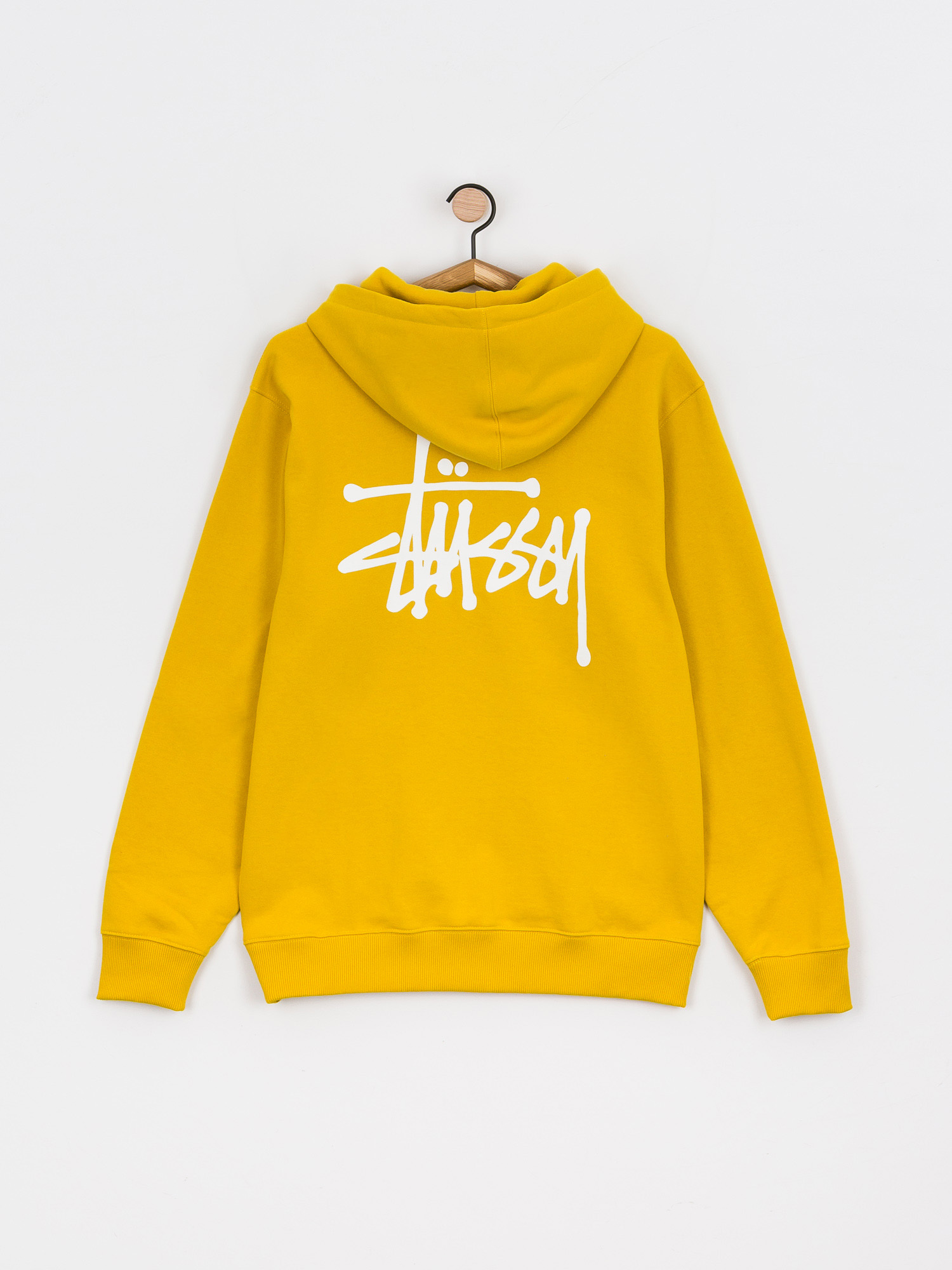 Bluza z kapturem Stussy Basic Stussy HD (honey)