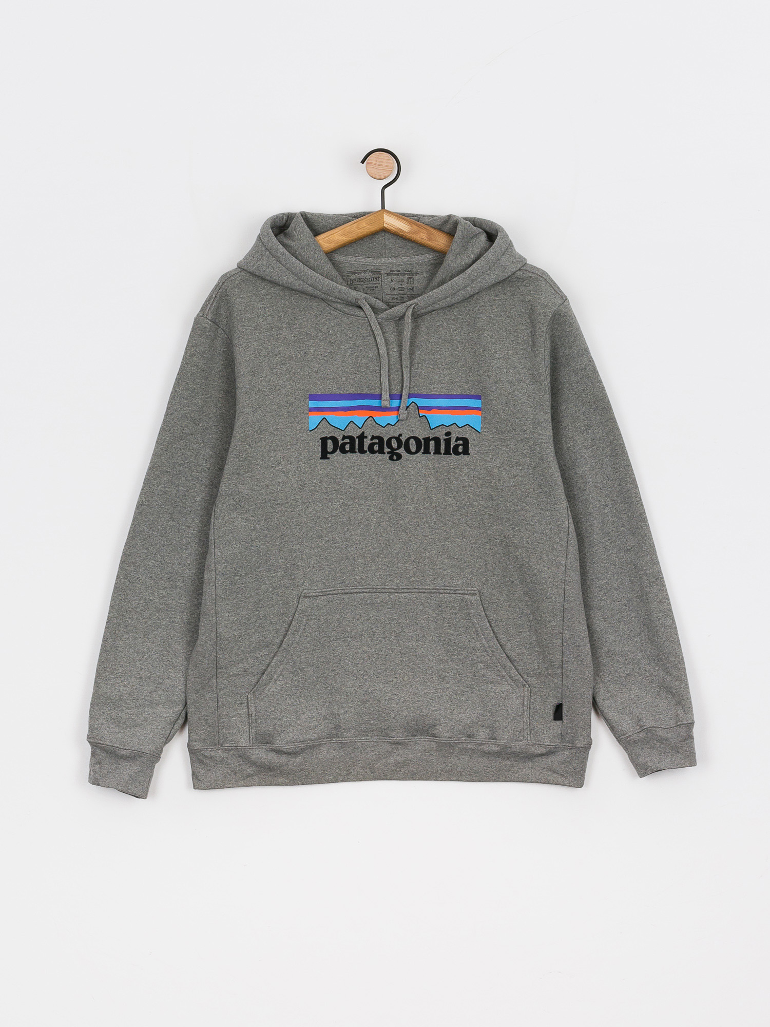 Bluza z kapturem Patagonia Logo Uprisal HD (gravel heather)