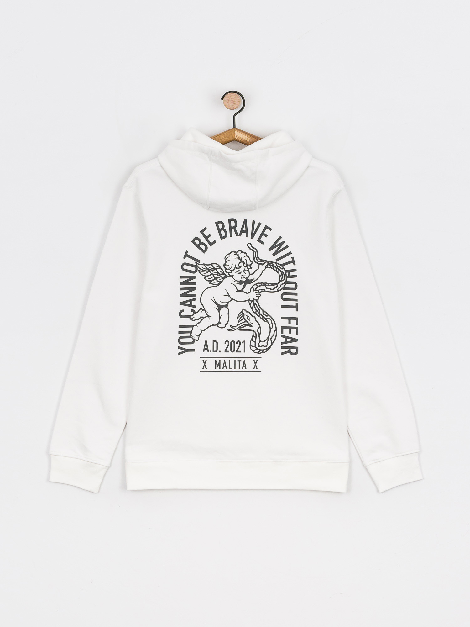 Bluza z kapturem Malita Angel HD (white)