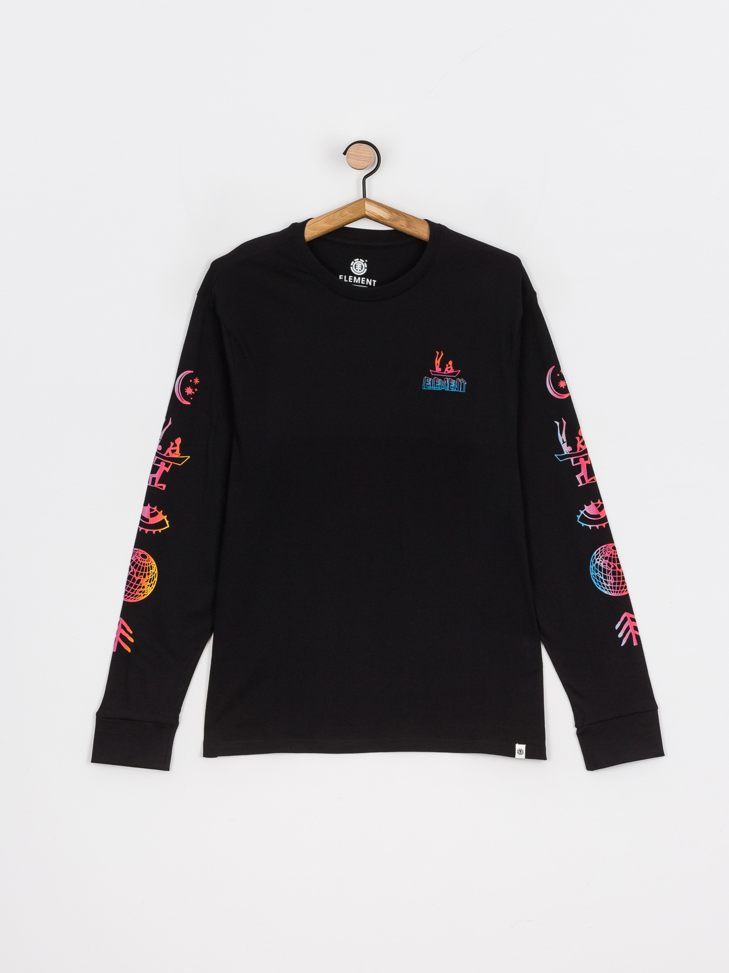 Longsleeve Element Cabeza (flint black)