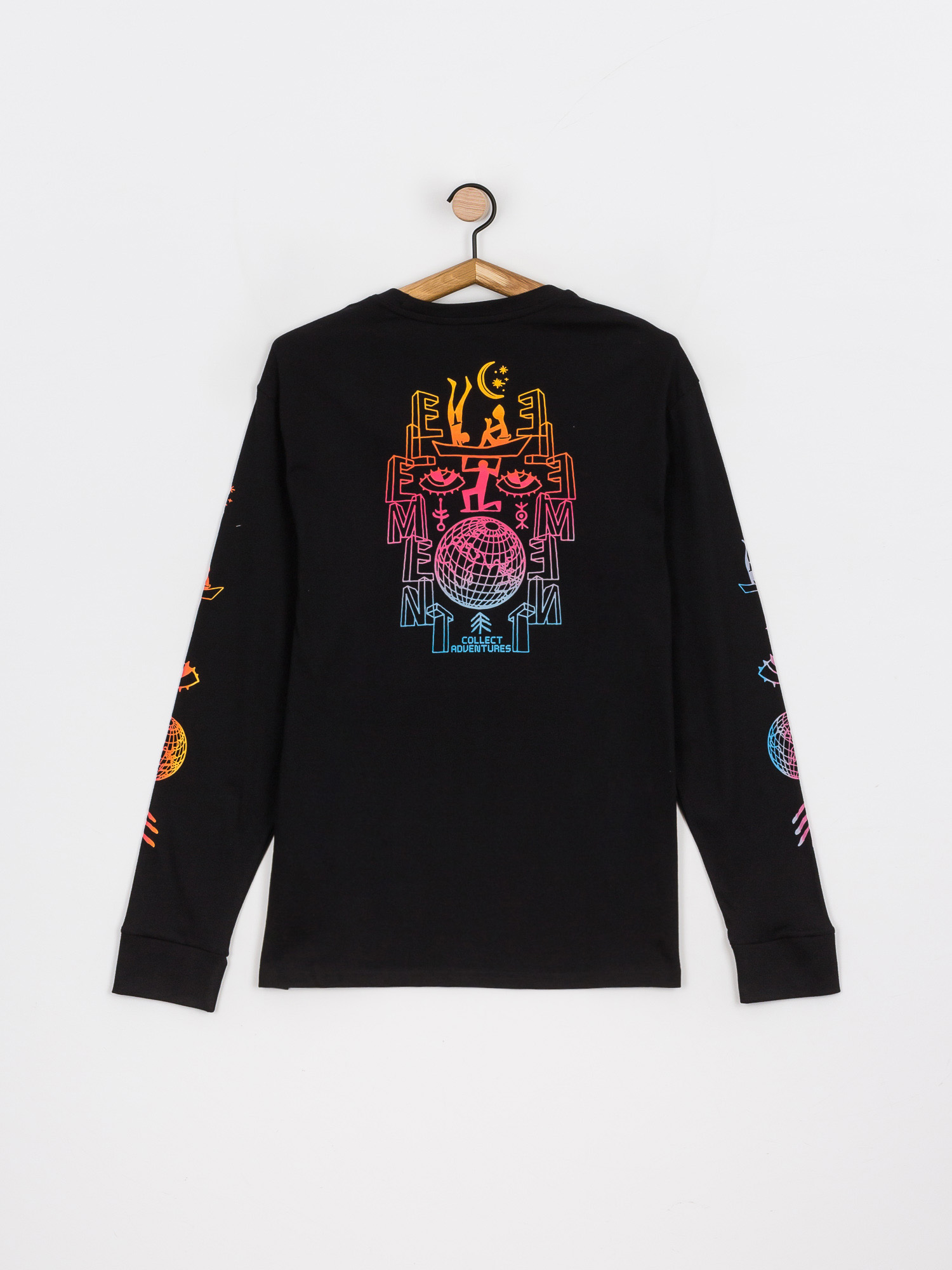 Longsleeve Element Cabeza (flint black)