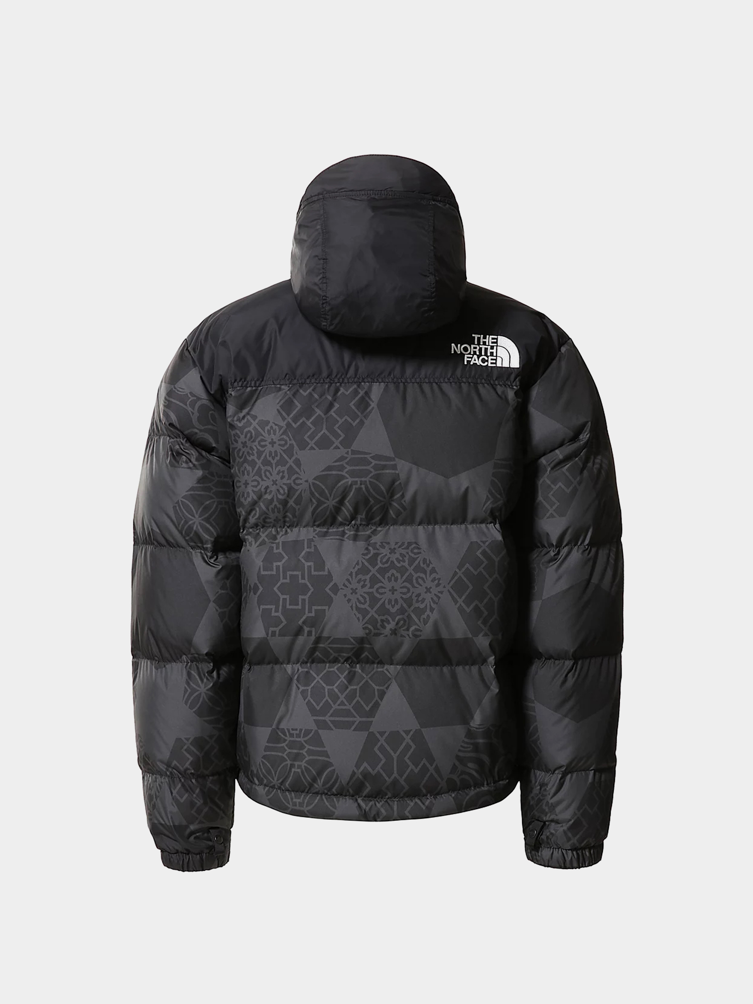 Kurtka The North Face Print Nuptse (tnf black ic geotonal print)