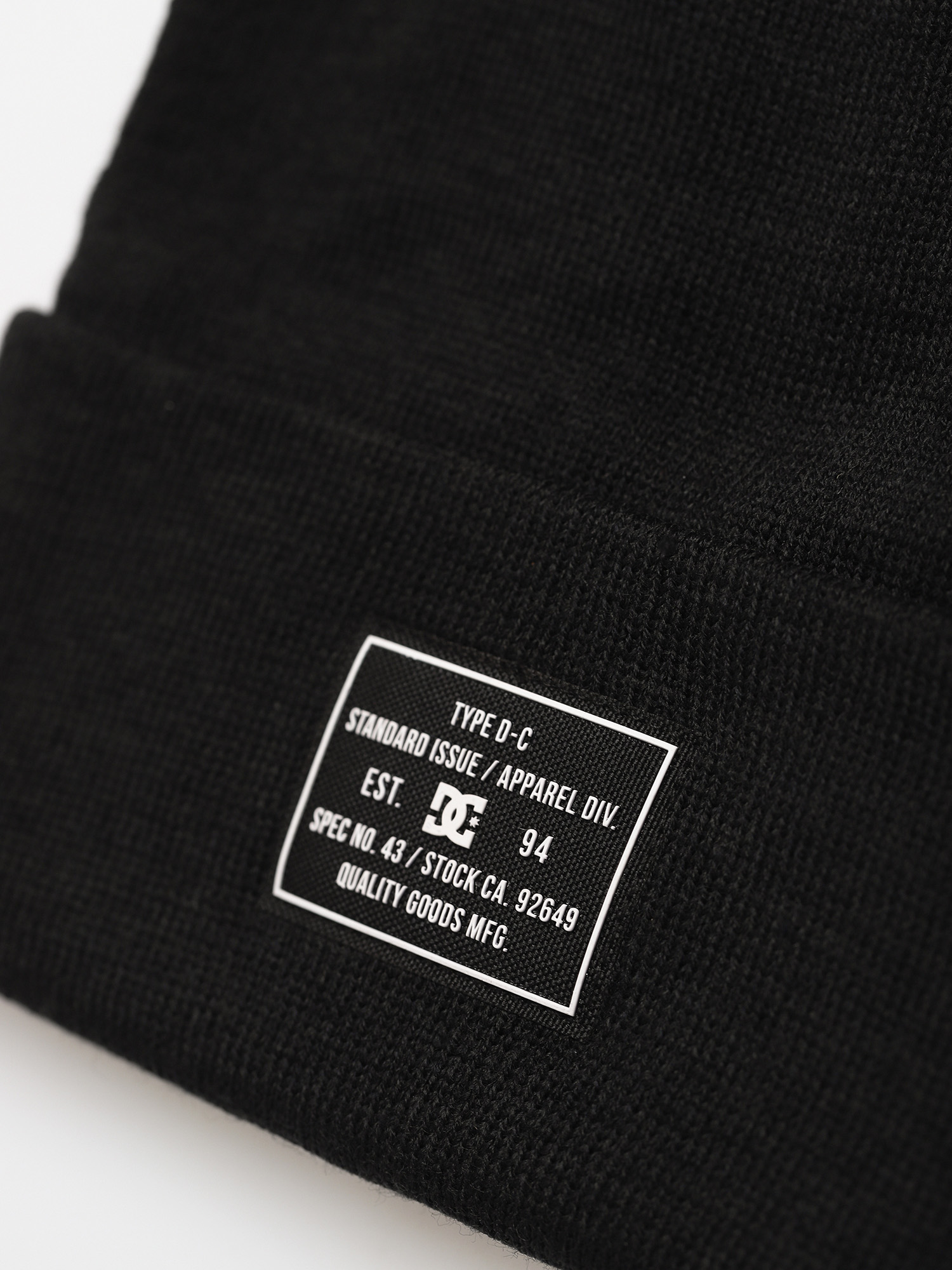 Czapka zimowa DC Label (black)