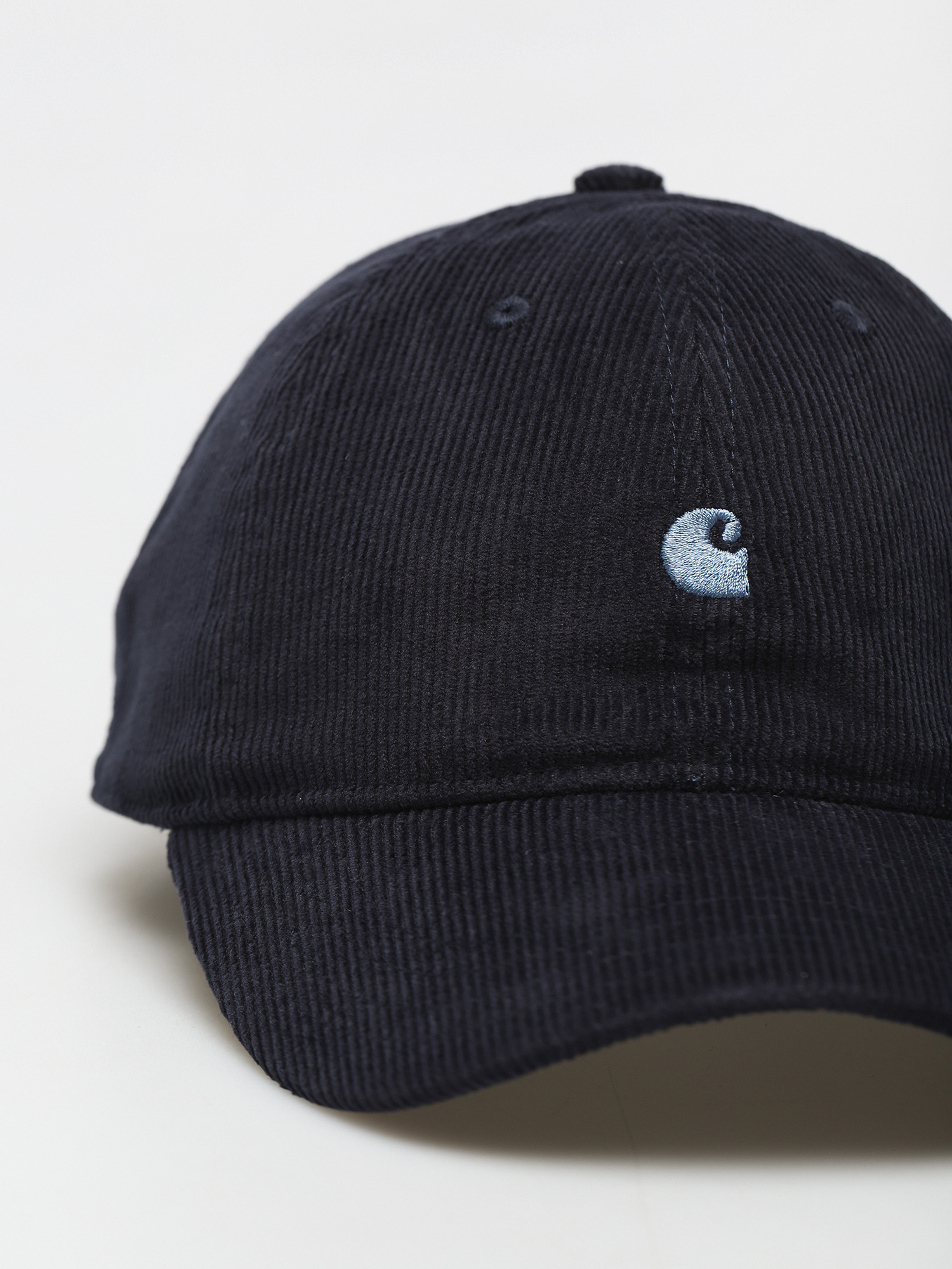 Czapka z daszkiem Carhartt WIP Harlem (dark navy/icy water)