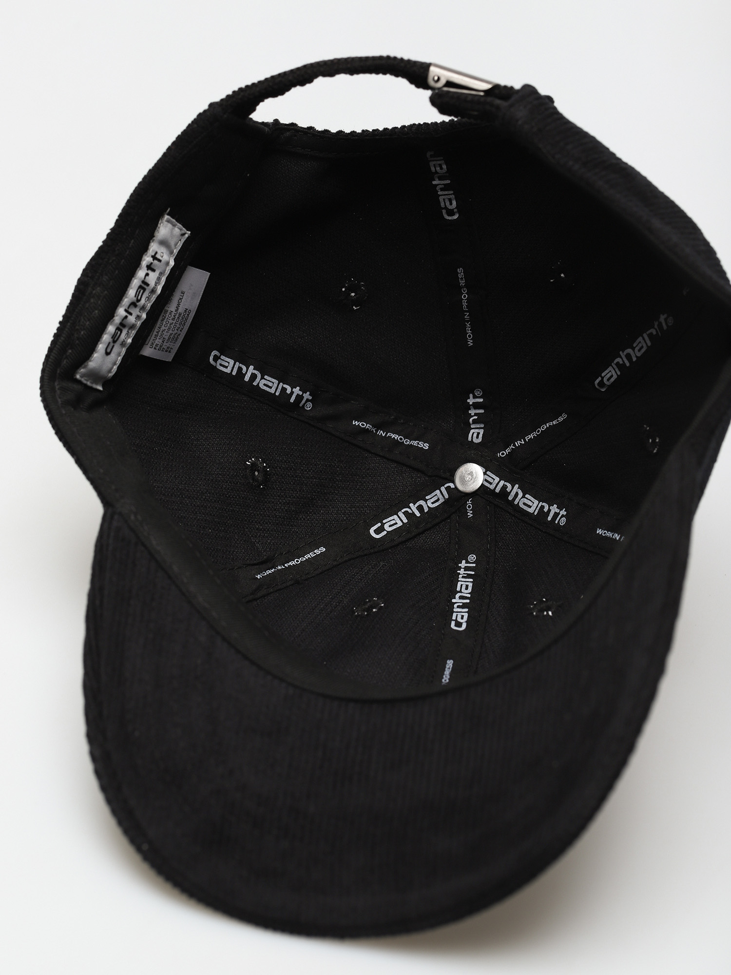 Czapka z daszkiem Carhartt WIP Harlem (black/white)
