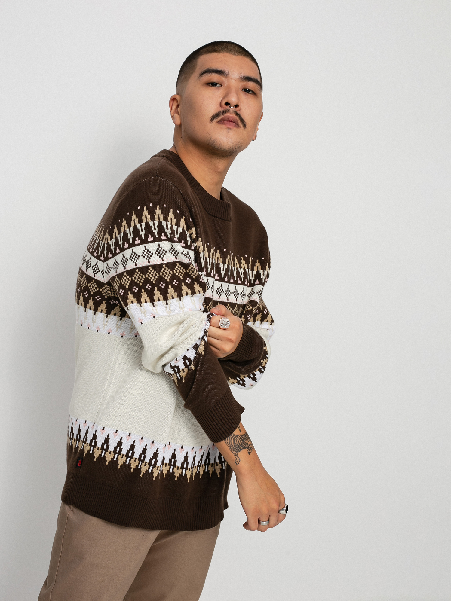 Sweter Vans X Justin Henry (antique white)