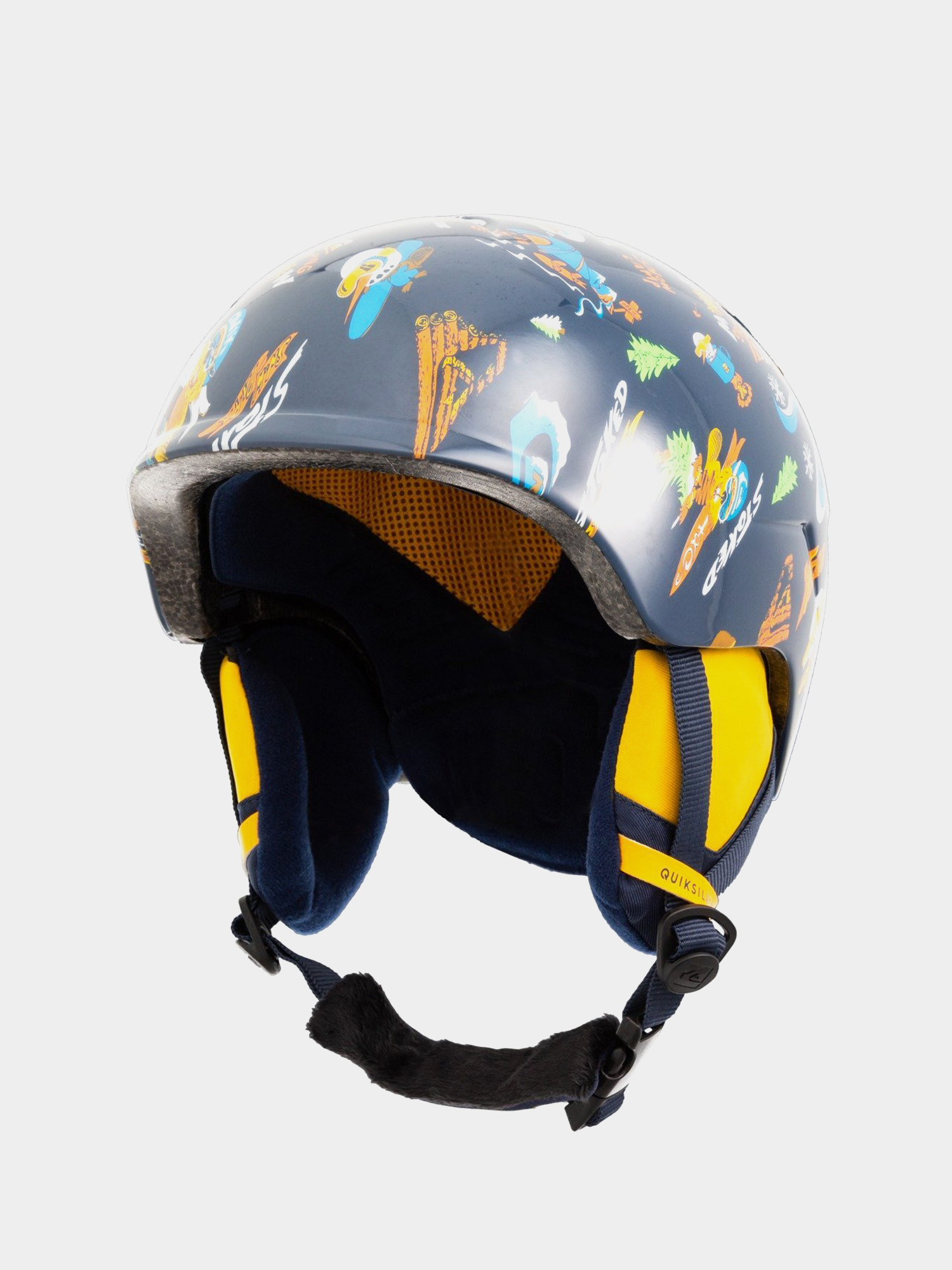 Kask Quiksilver Slush JR (insignia blue snow aloha)