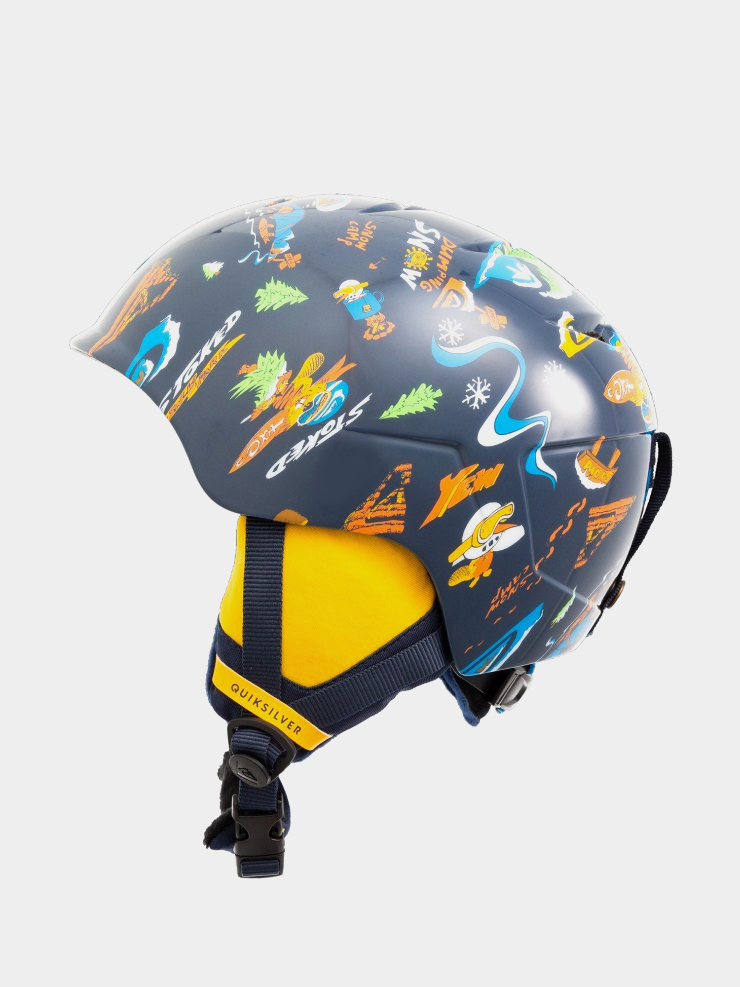Kask Quiksilver Slush JR (insignia blue snow aloha)