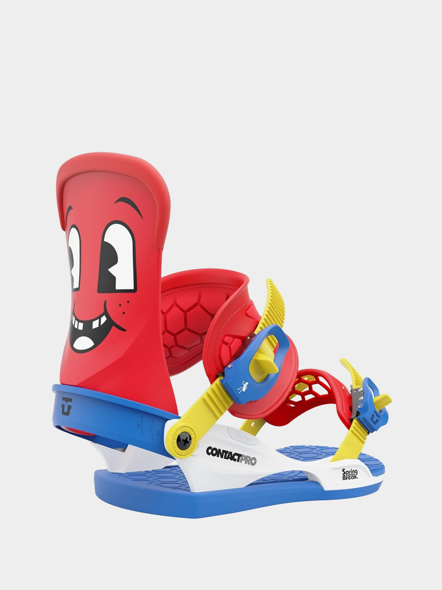 Męskie Wiązania snowboardowe Union Contact Pro Slush Slasher (red)