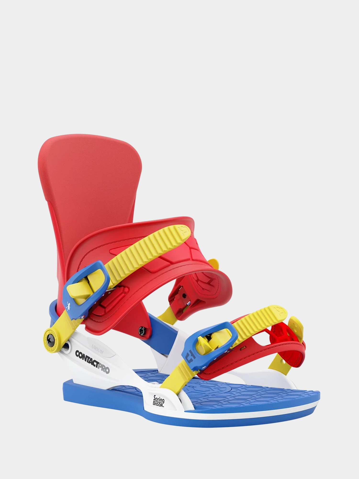 Męskie Wiązania snowboardowe Union Contact Pro Slush Slasher (red)