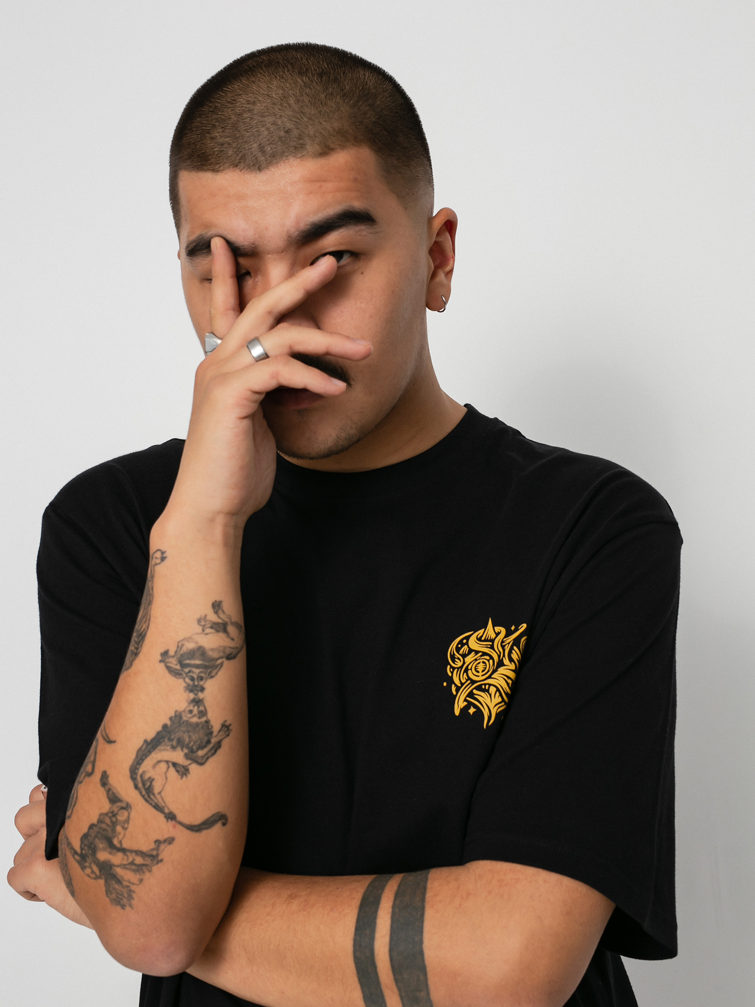T-shirt Element Reasoning (flint black)