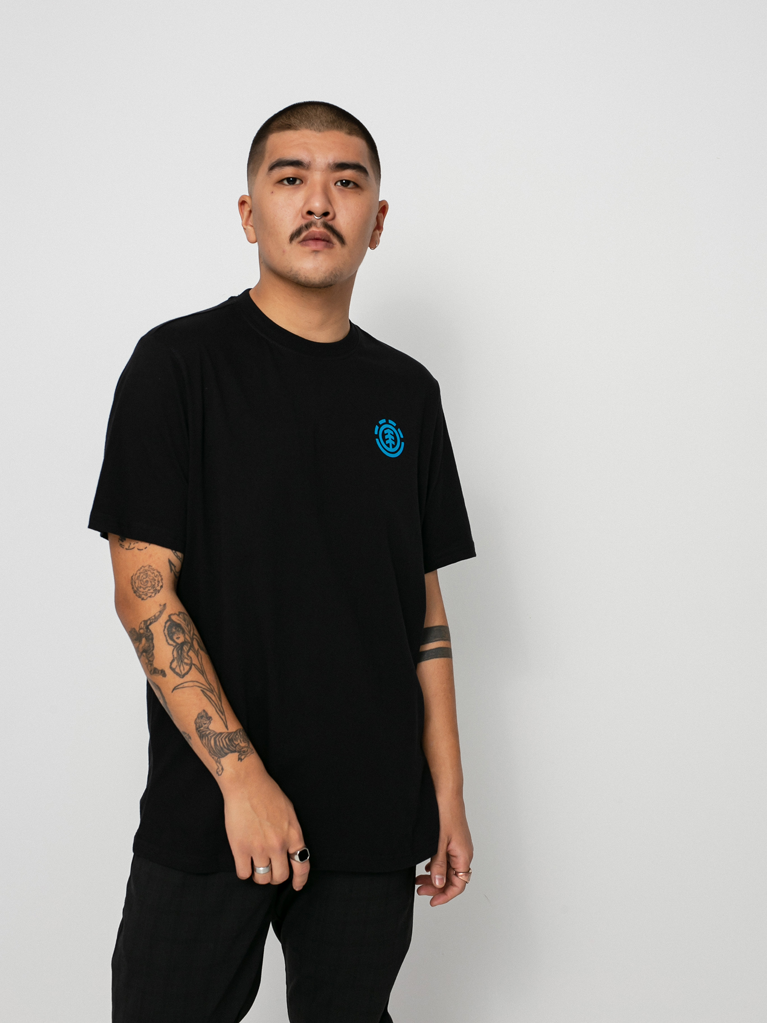 T-shirt Element Goletta (flint black)