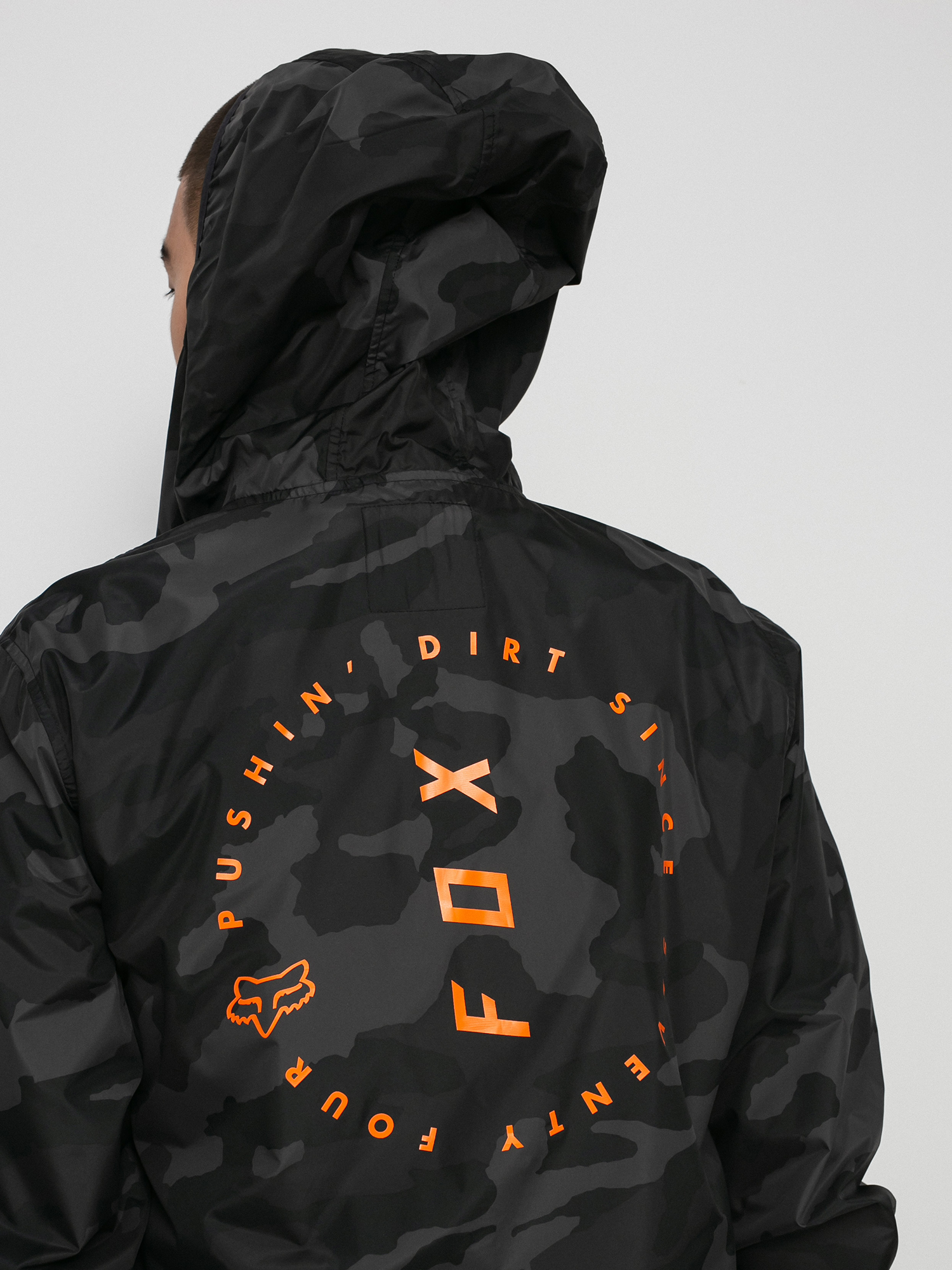 Kurtka Fox Clean Up Windbreaker (blk cam)