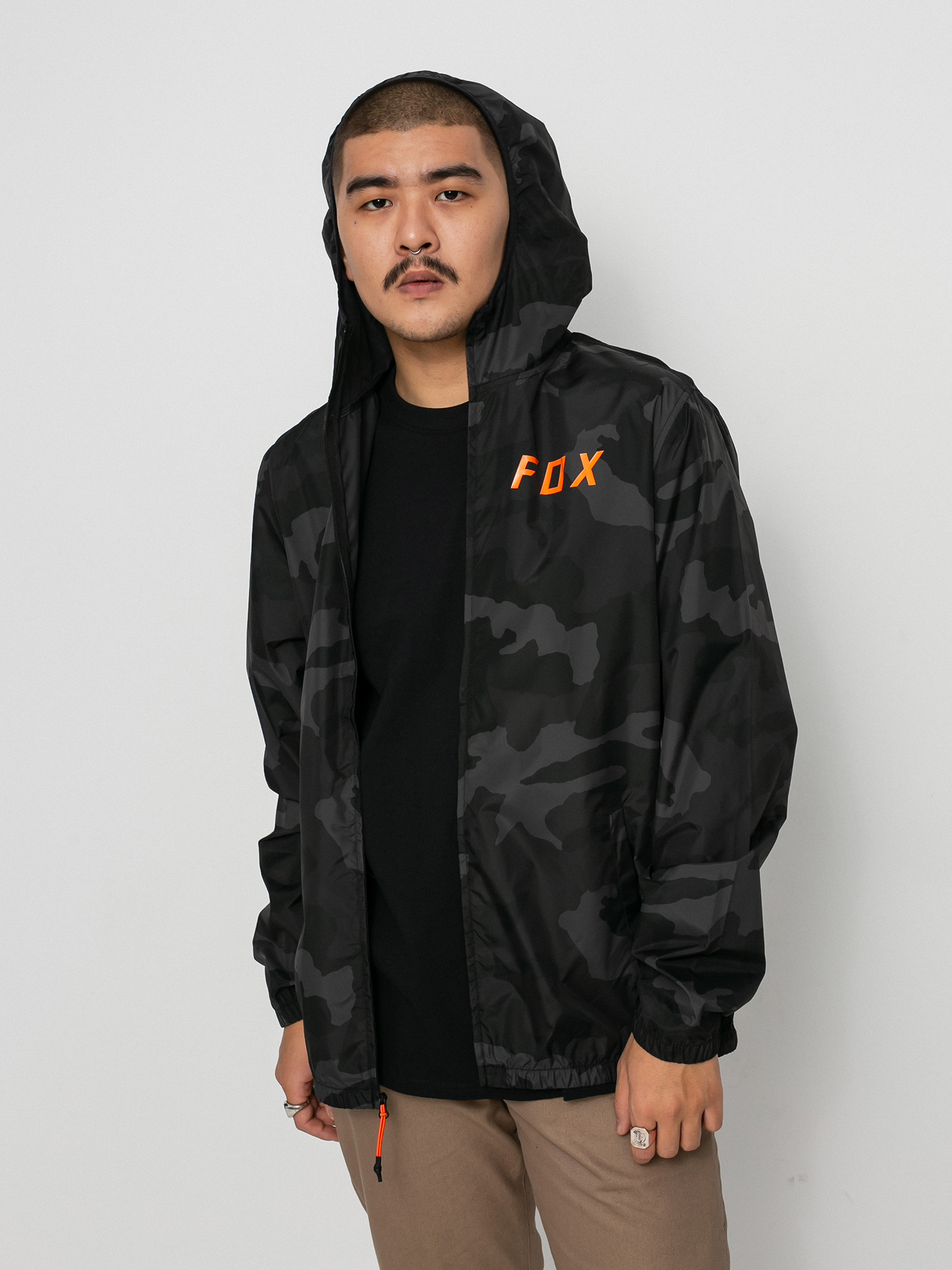 Kurtka Fox Clean Up Windbreaker (blk cam)