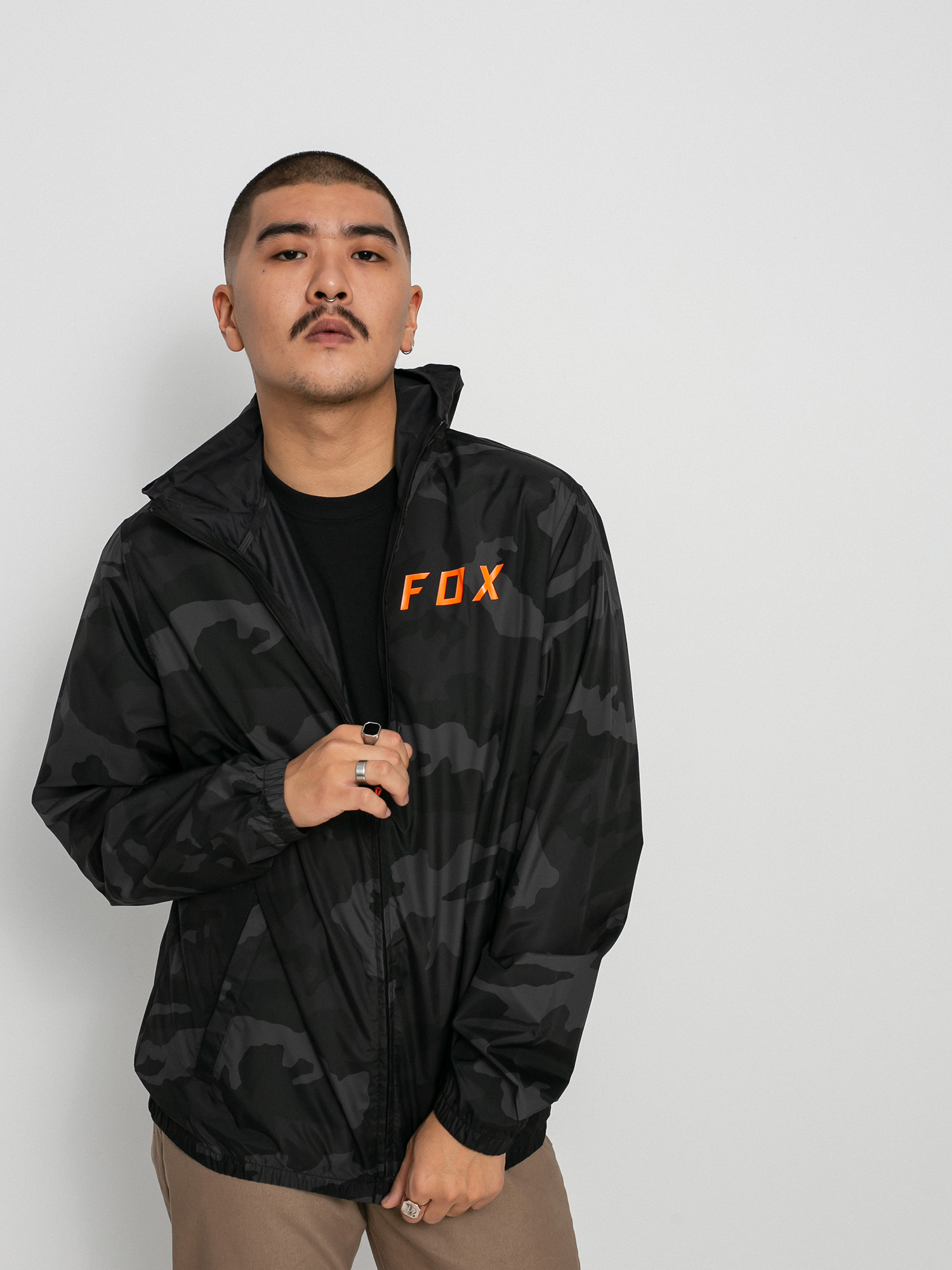 Kurtka Fox Clean Up Windbreaker (blk cam)