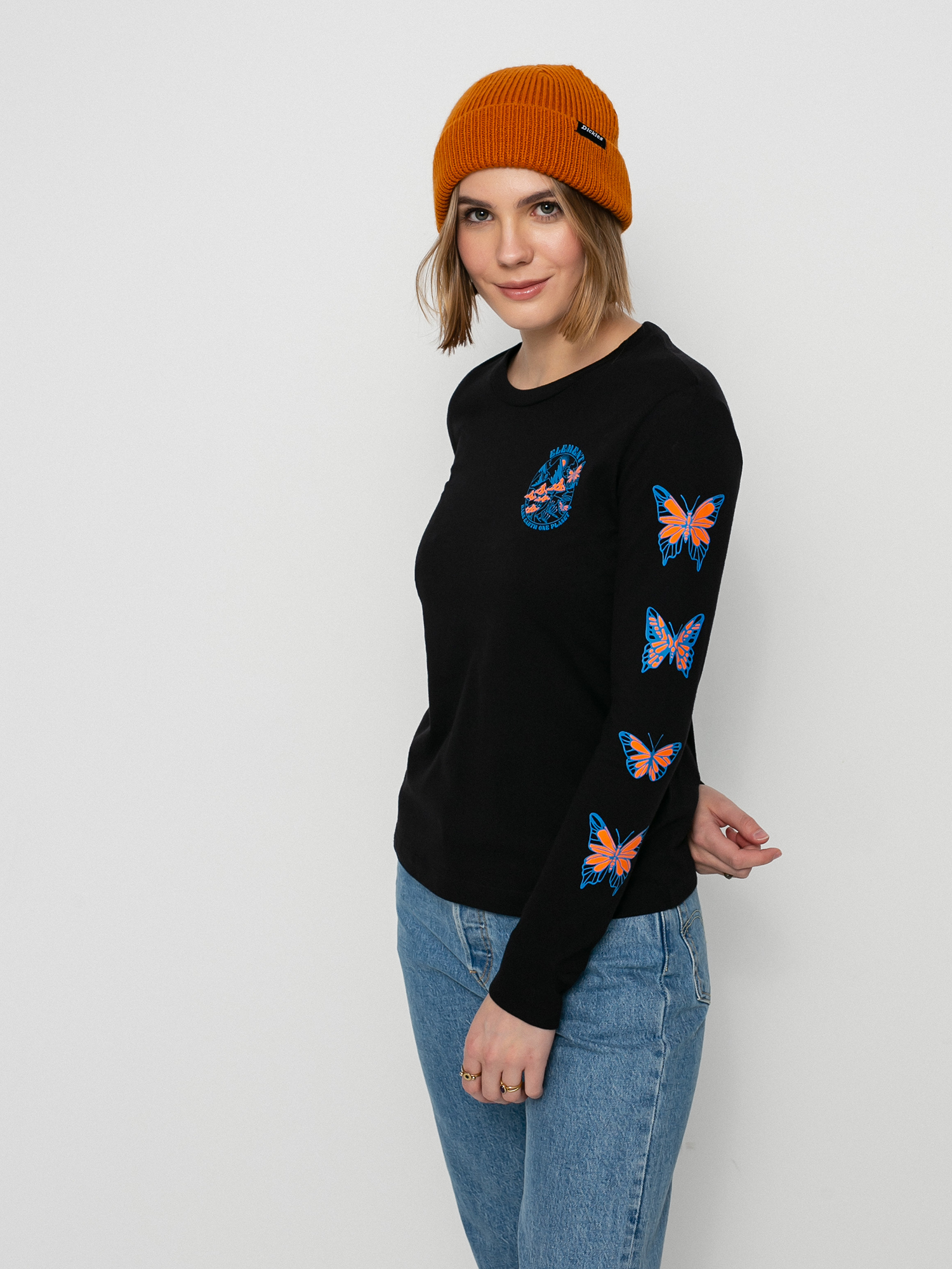 Longsleeve Element Nevso Wmn (flint black)