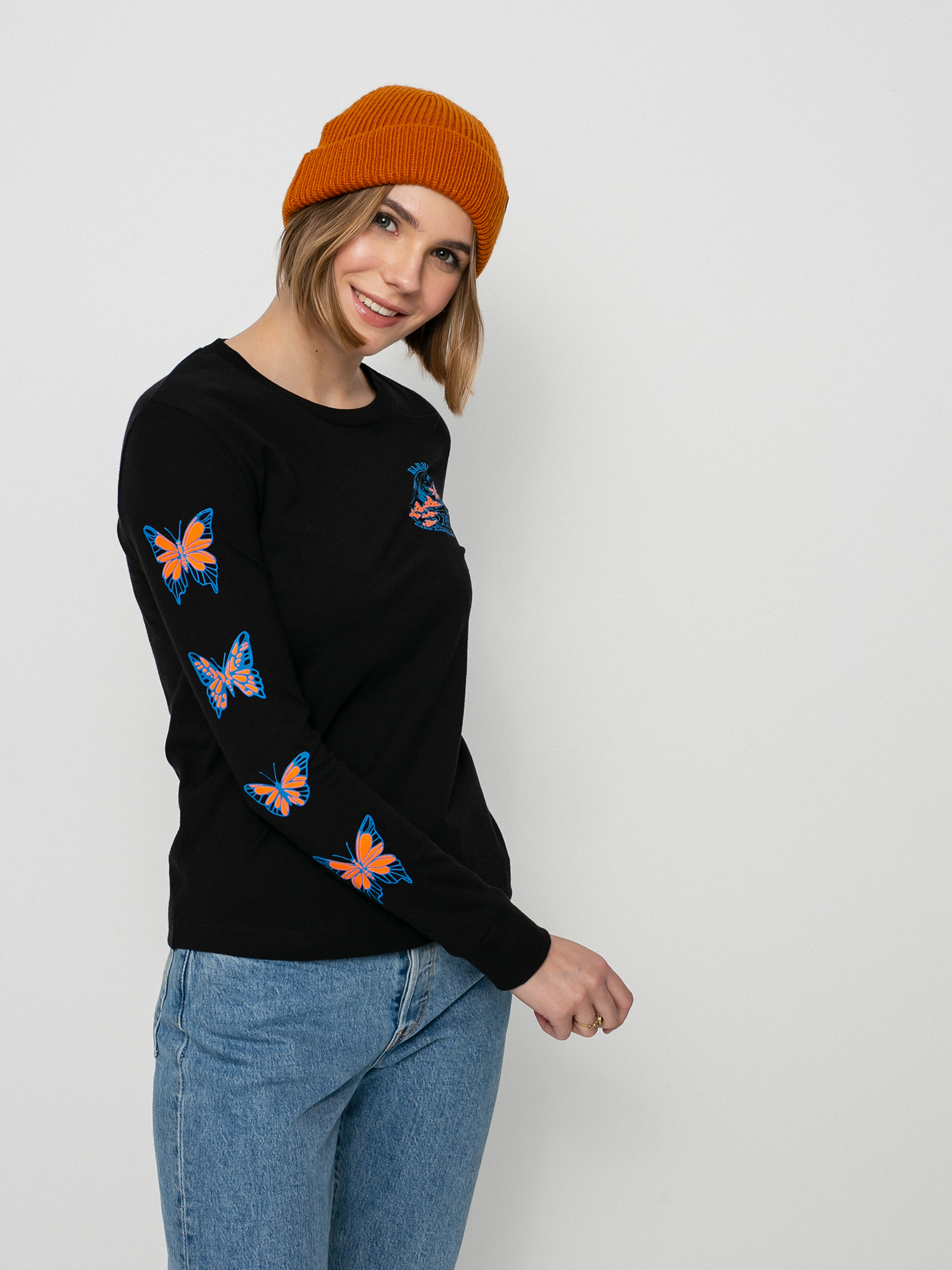 Longsleeve Element Nevso Wmn (flint black)