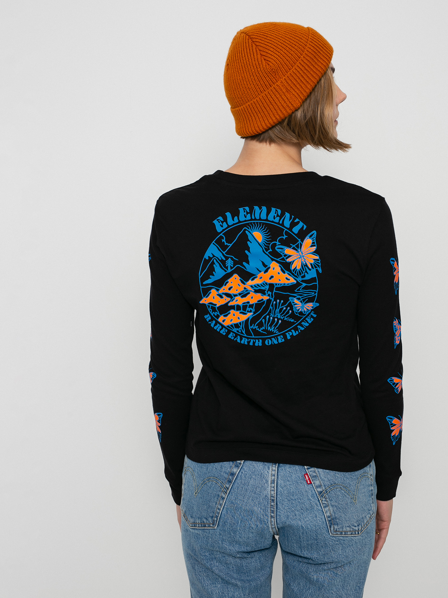Longsleeve Element Nevso Wmn (flint black)