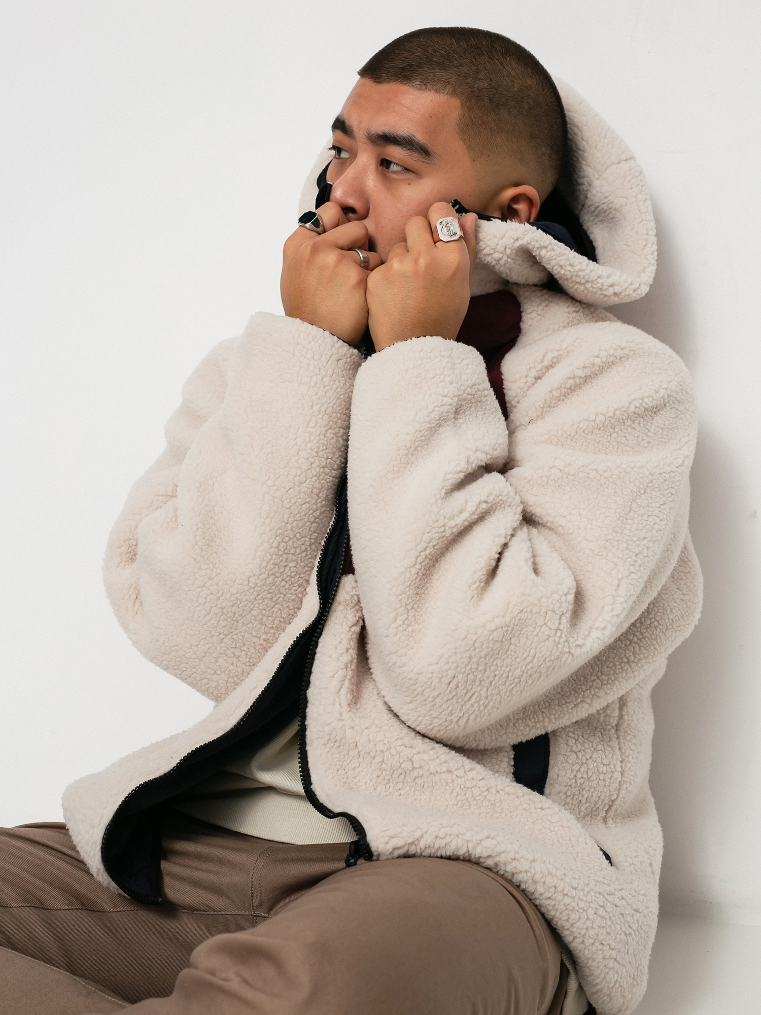 Bluza z kapturem Element Wolfe ZHD (vintage red)