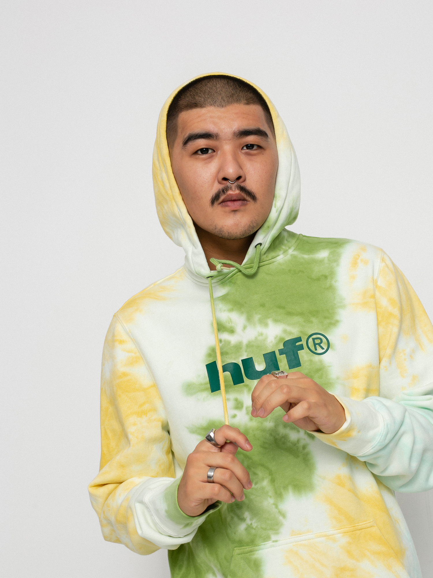 Huf tie hotsell dye hoodie