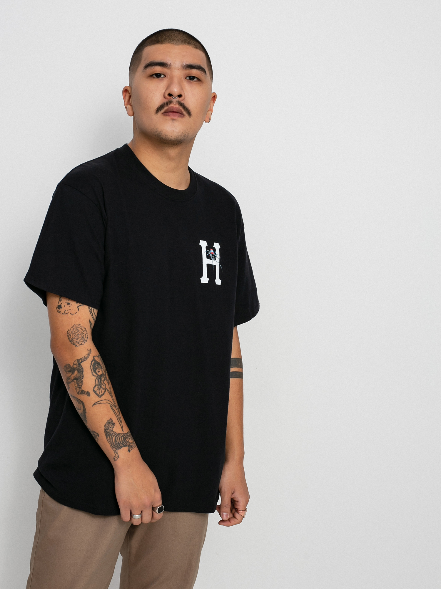T-shirt HUF Prey Classic H (black)