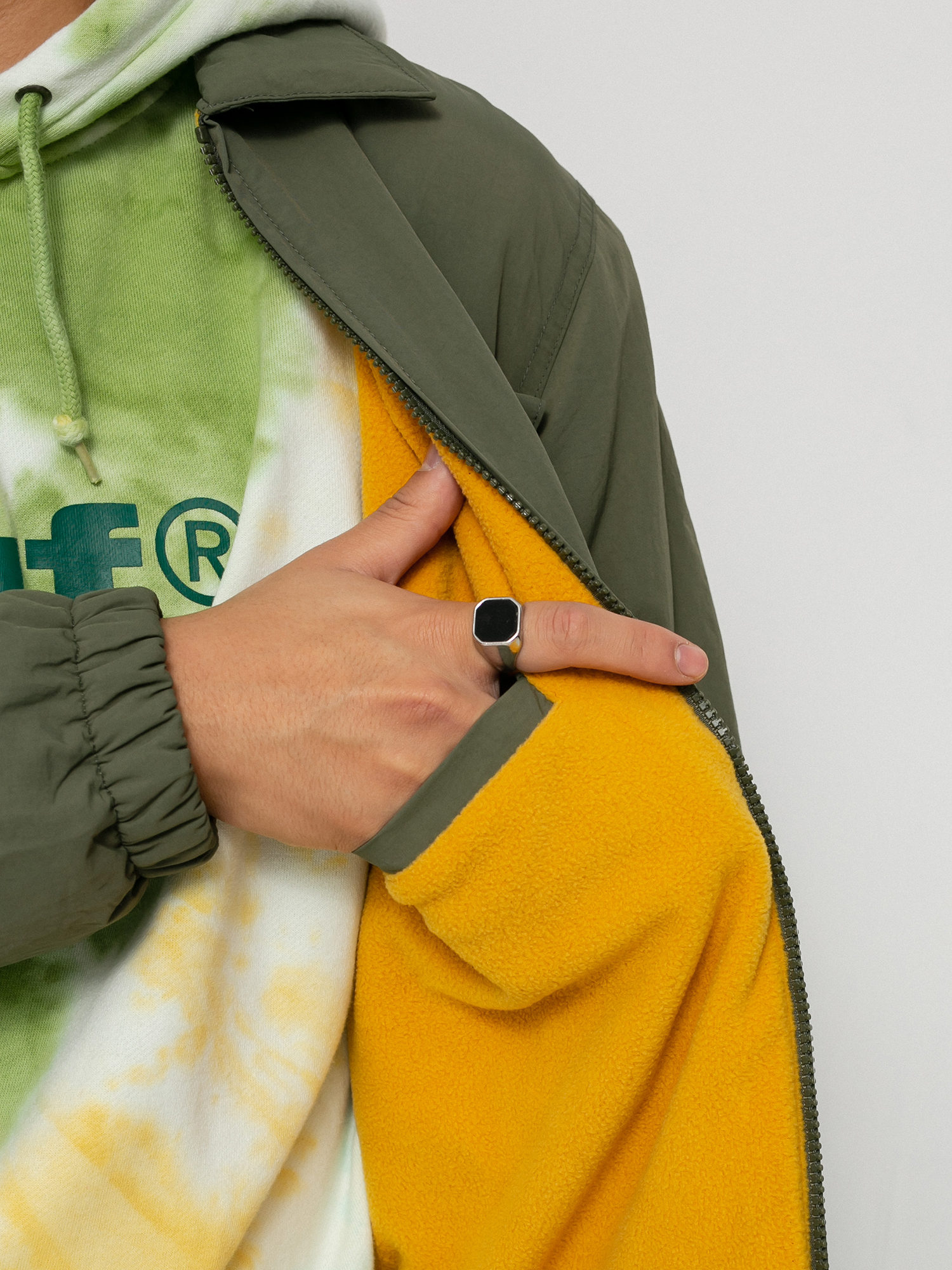 Kurtka HUF Summit (thyme)