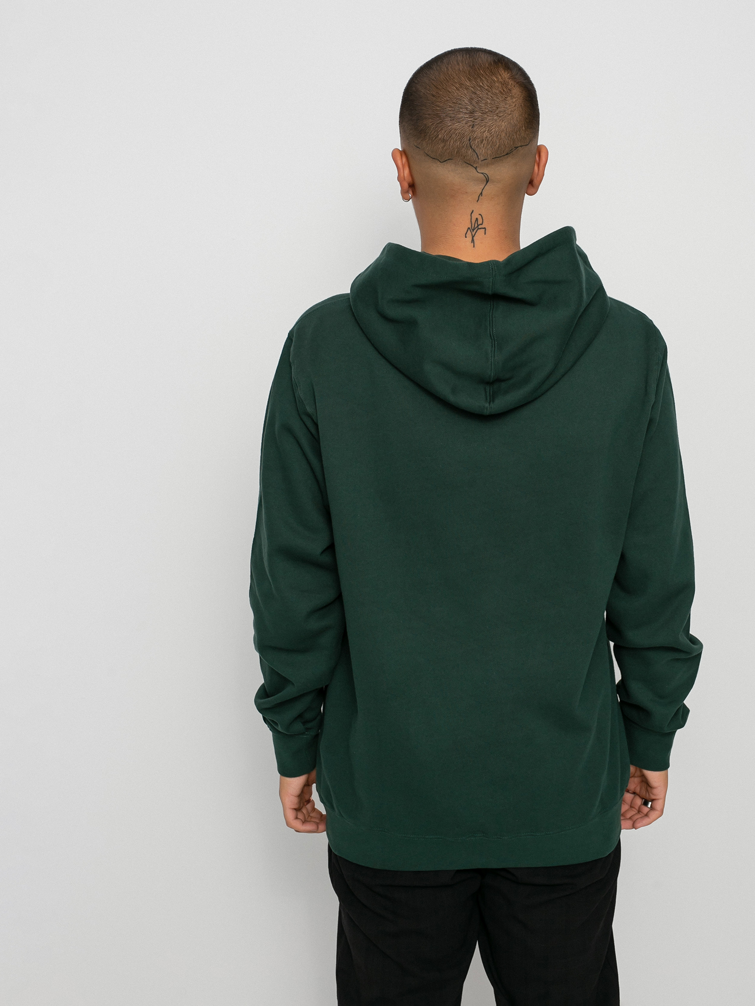 Bluza z kapturem RVCA Big Rvca HD (hunter green)