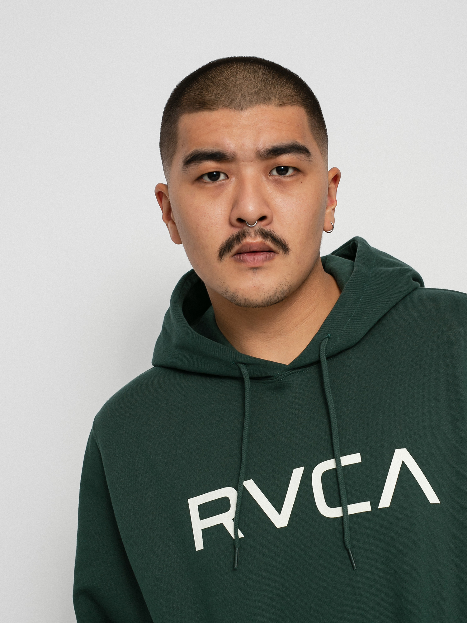 Bluza z kapturem RVCA Big Rvca HD (hunter green)