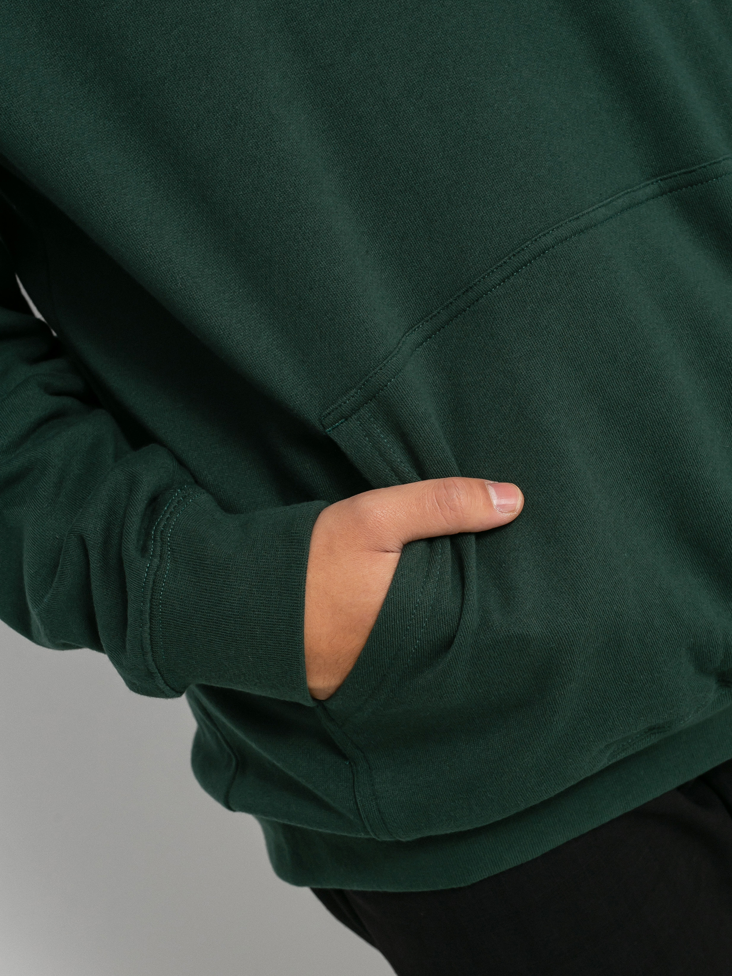 Bluza z kapturem RVCA Big Rvca HD (hunter green)