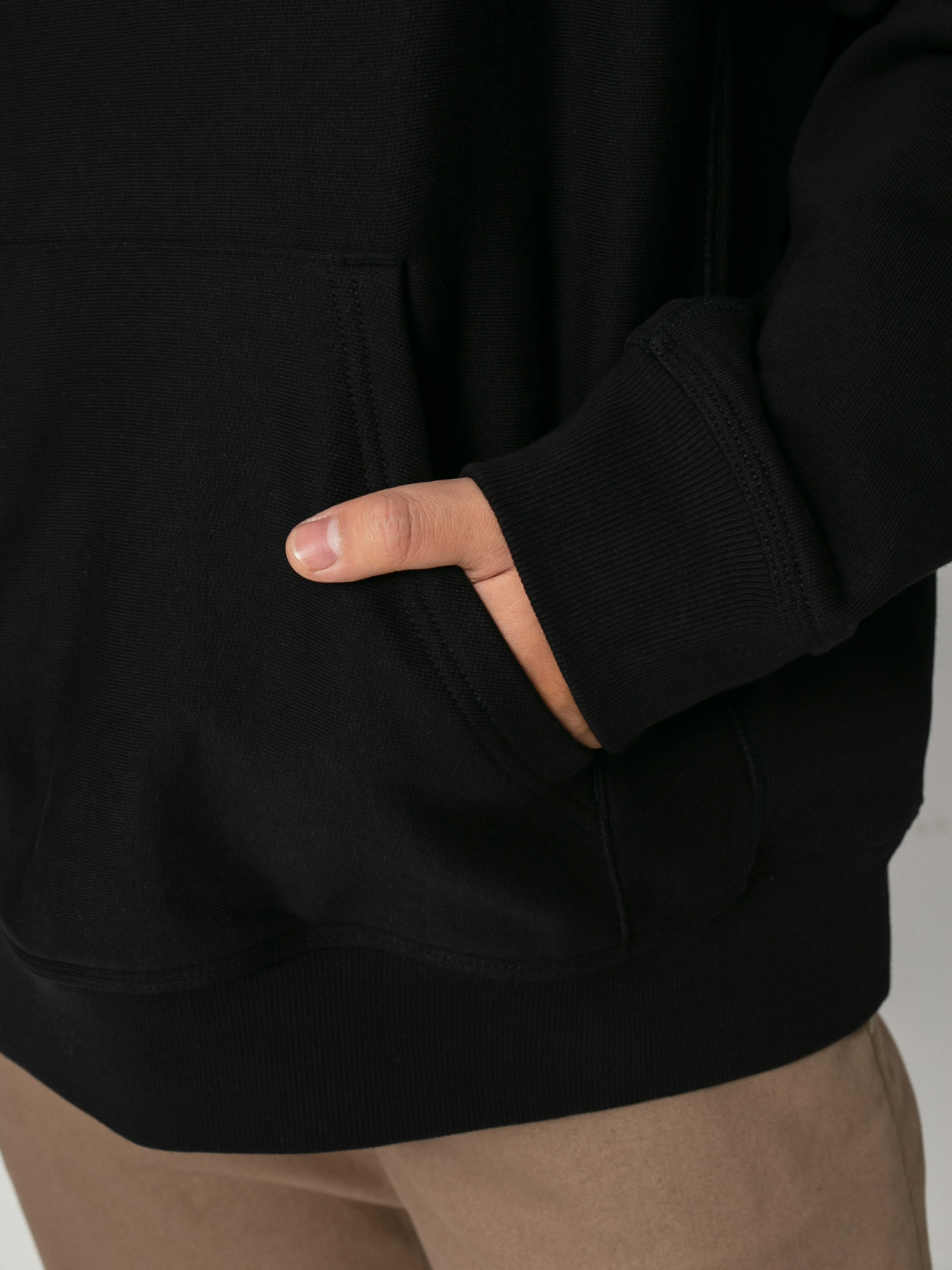 Bluza z kapturem Carhartt WIP American Script HD (black)