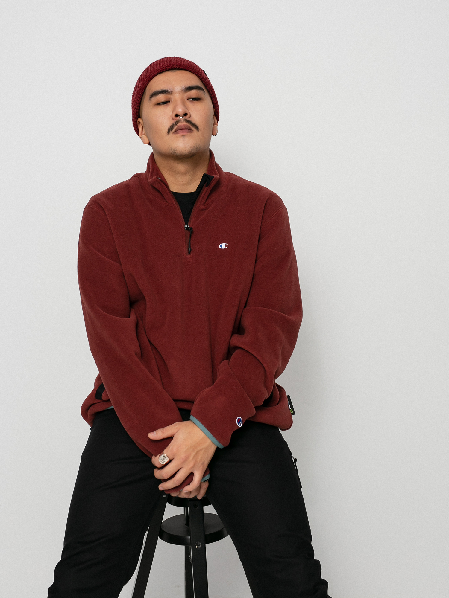 Bluza Champion Half Zip Top 215107 (and/trp/nbk)