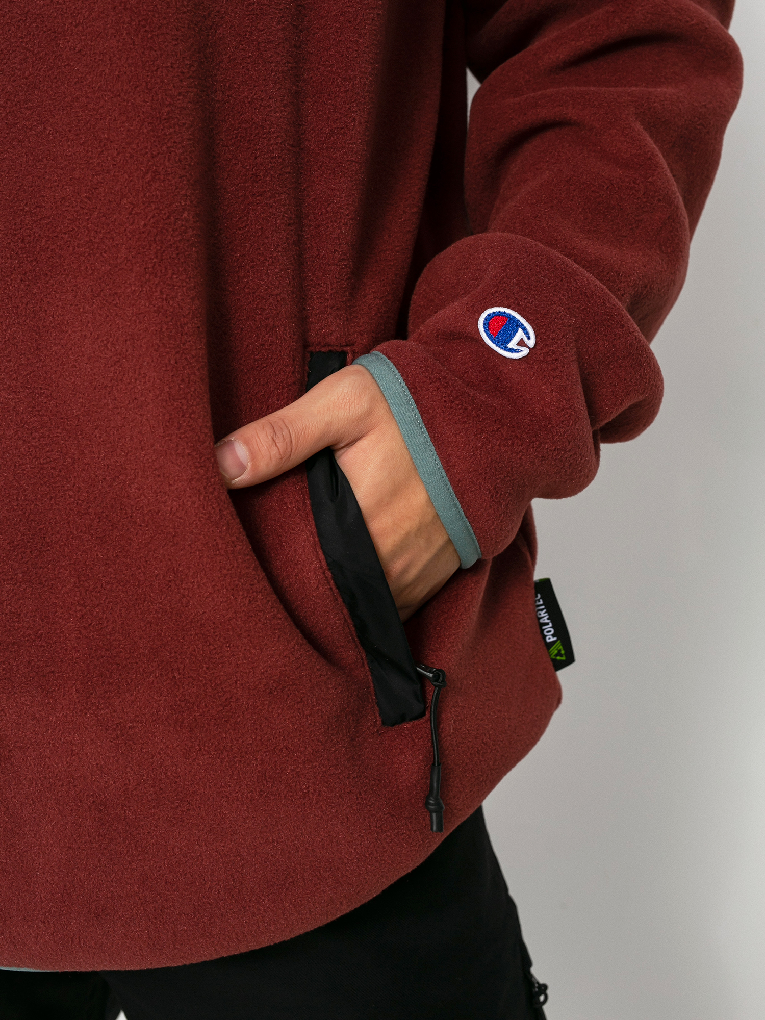 Bluza Champion Half Zip Top 215107 (and/trp/nbk)