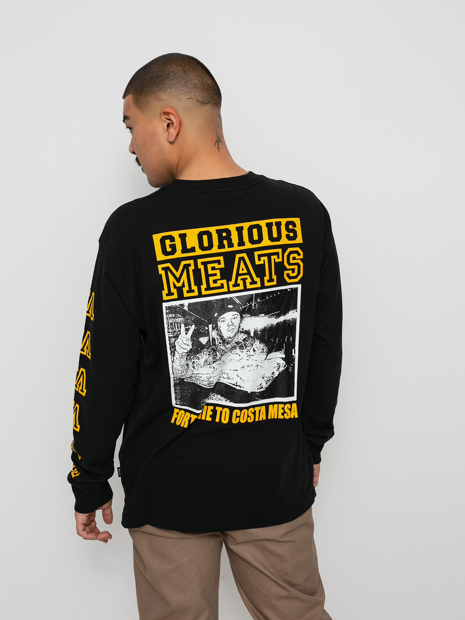 Longsleeve RVCA Glorious Meats (black)