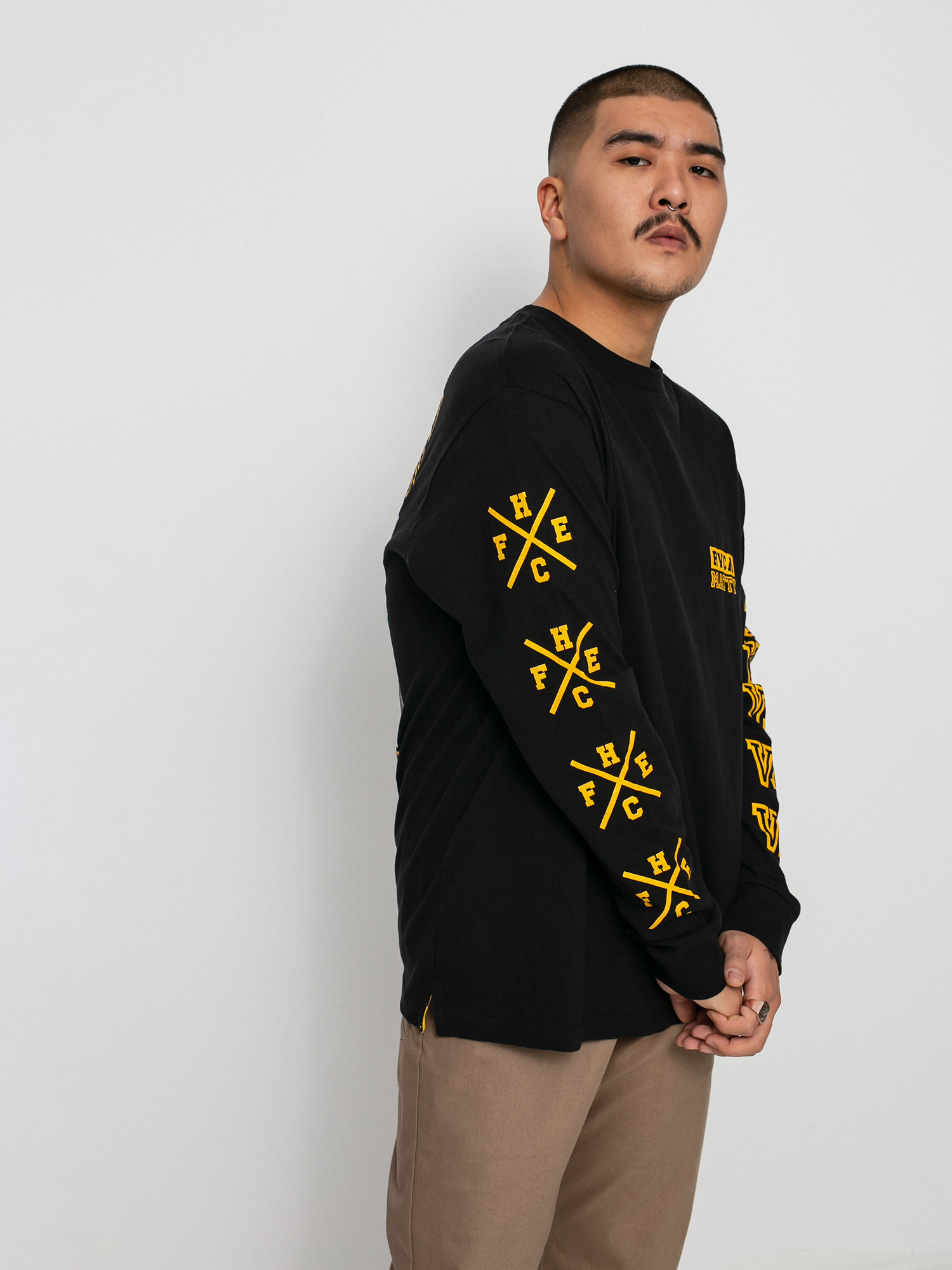 Longsleeve RVCA Glorious Meats (black)
