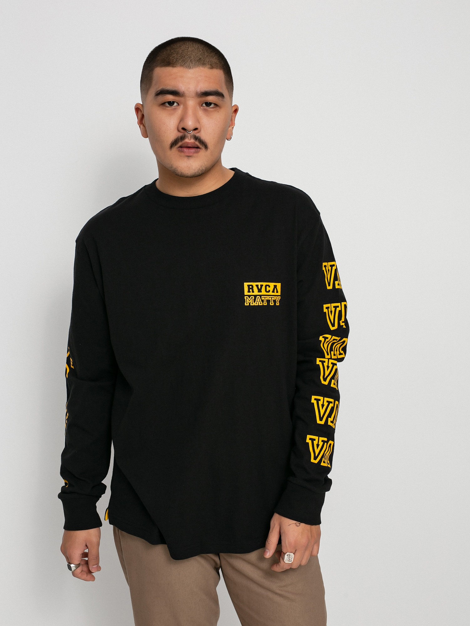 Longsleeve RVCA Glorious Meats (black)