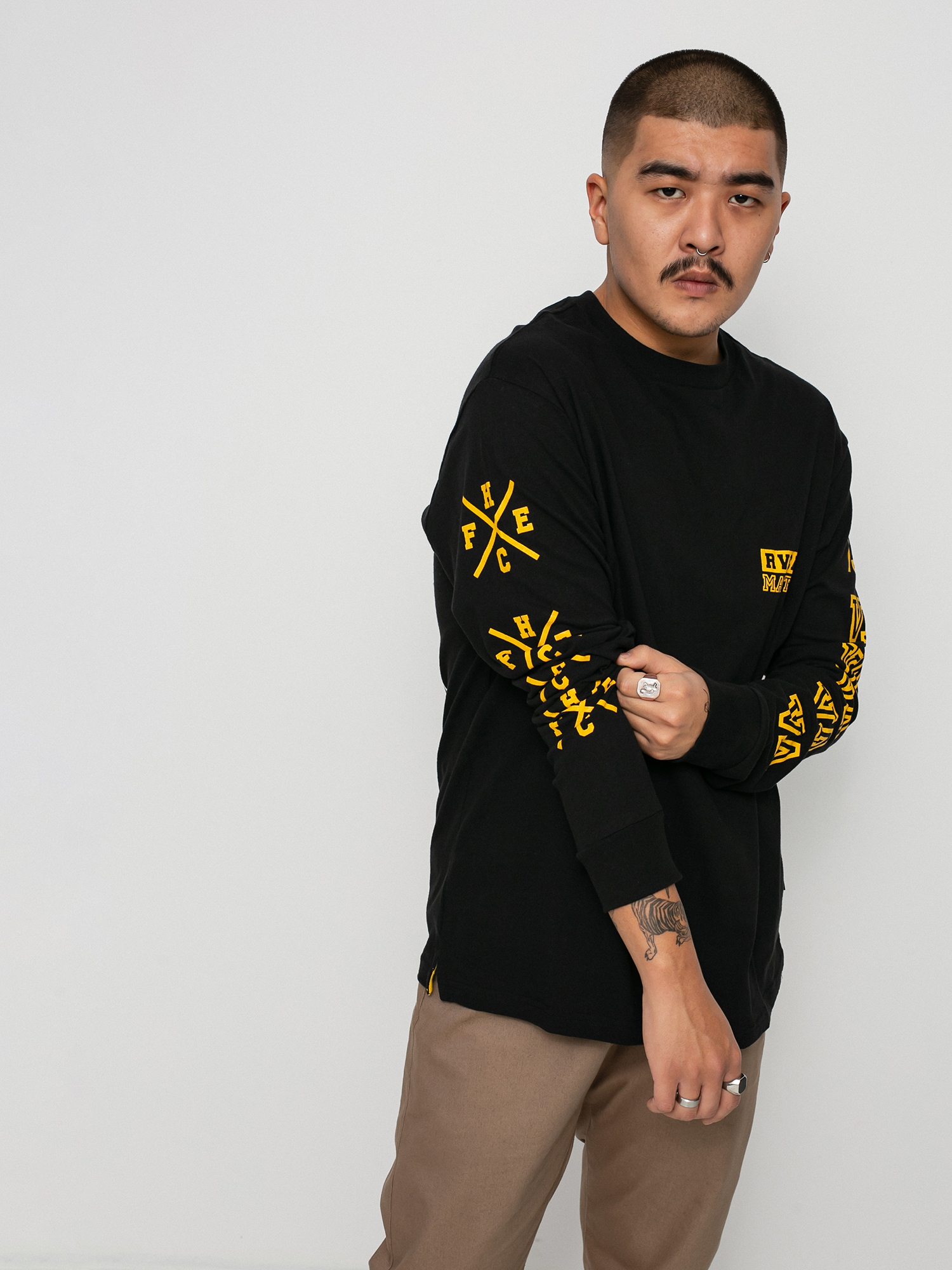 Longsleeve RVCA Glorious Meats (black)