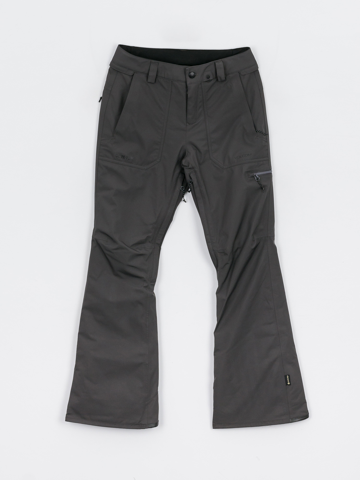 Damskie Spodnie snowboardowe Volcom Knox Ins Gore Tex (dark grey)
