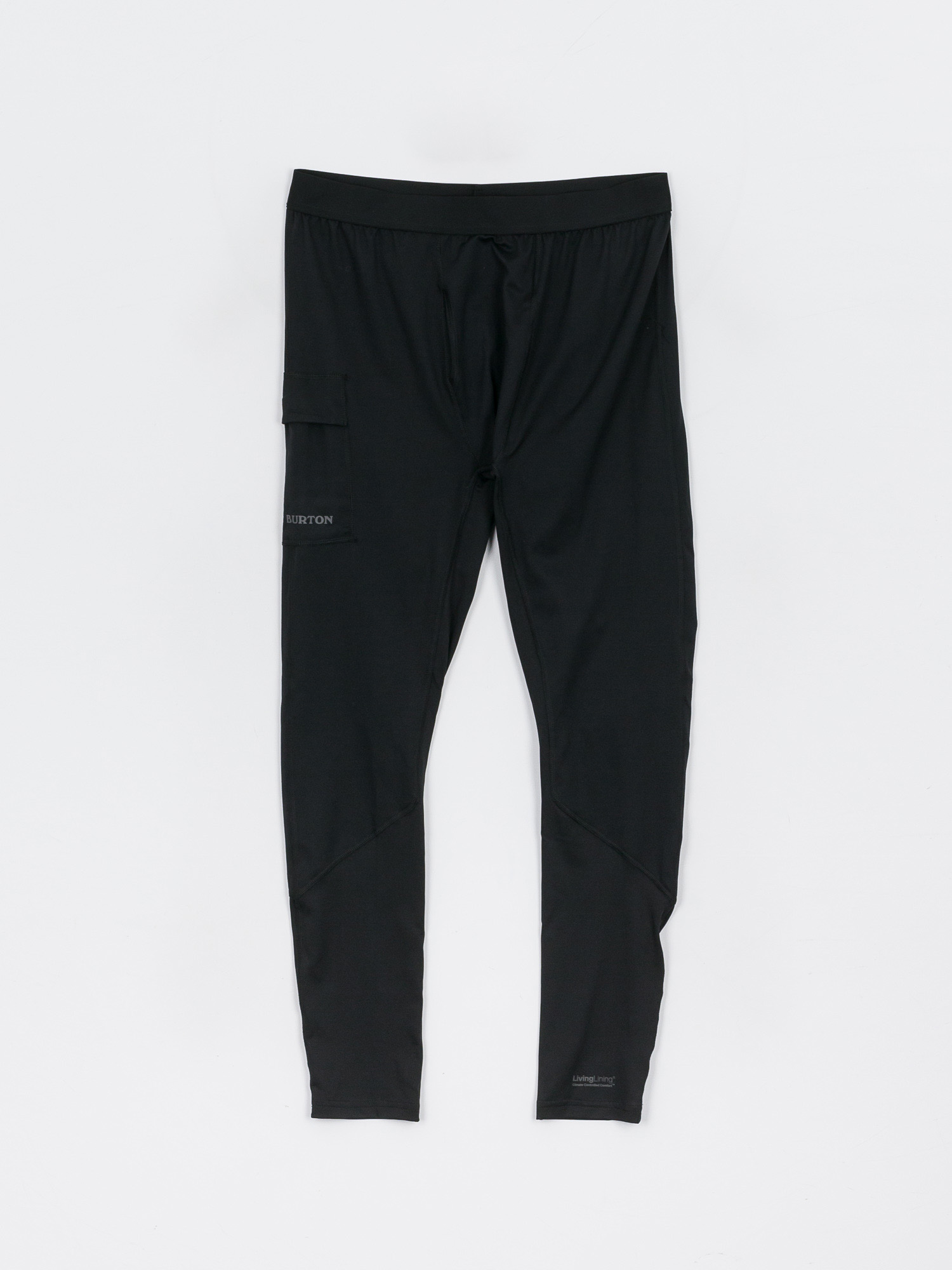 Męskie Legginsy aktywne Burton Midweight X Base Layers (true black)