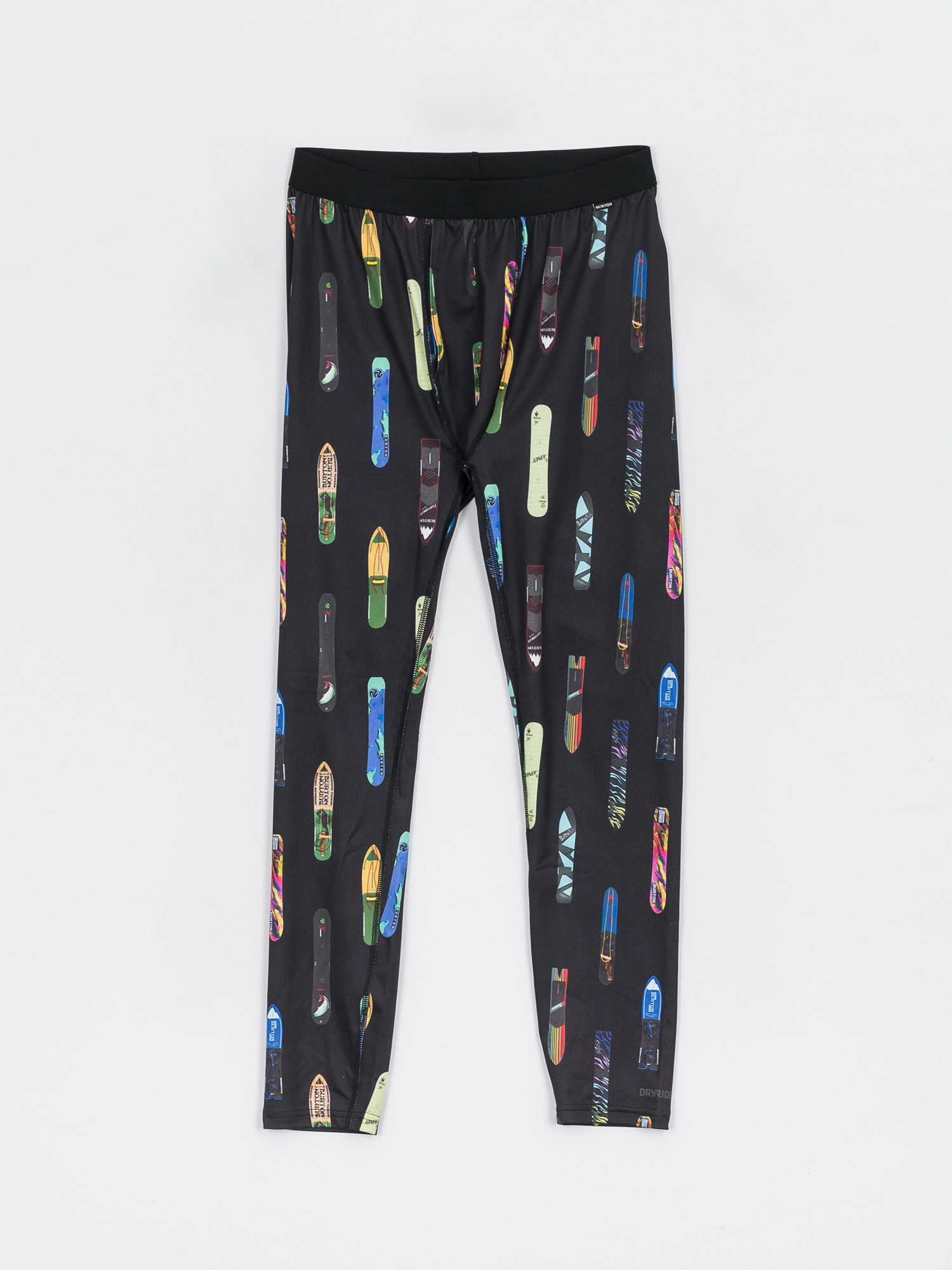 Męskie Legginsy aktywne Burton Midweight Base Layer (history of sb black)