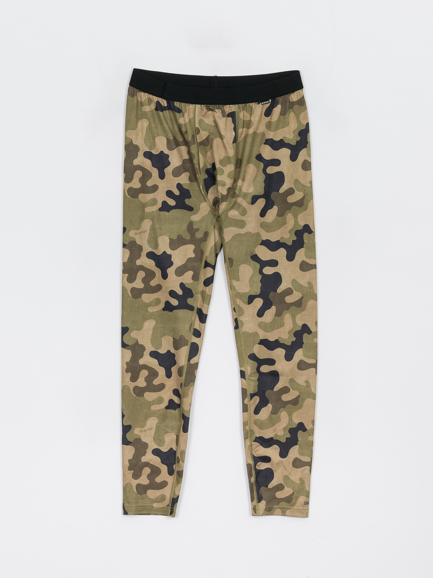 Męskie Legginsy aktywne Burton Midweight Base Layer (martini olive terra camo)