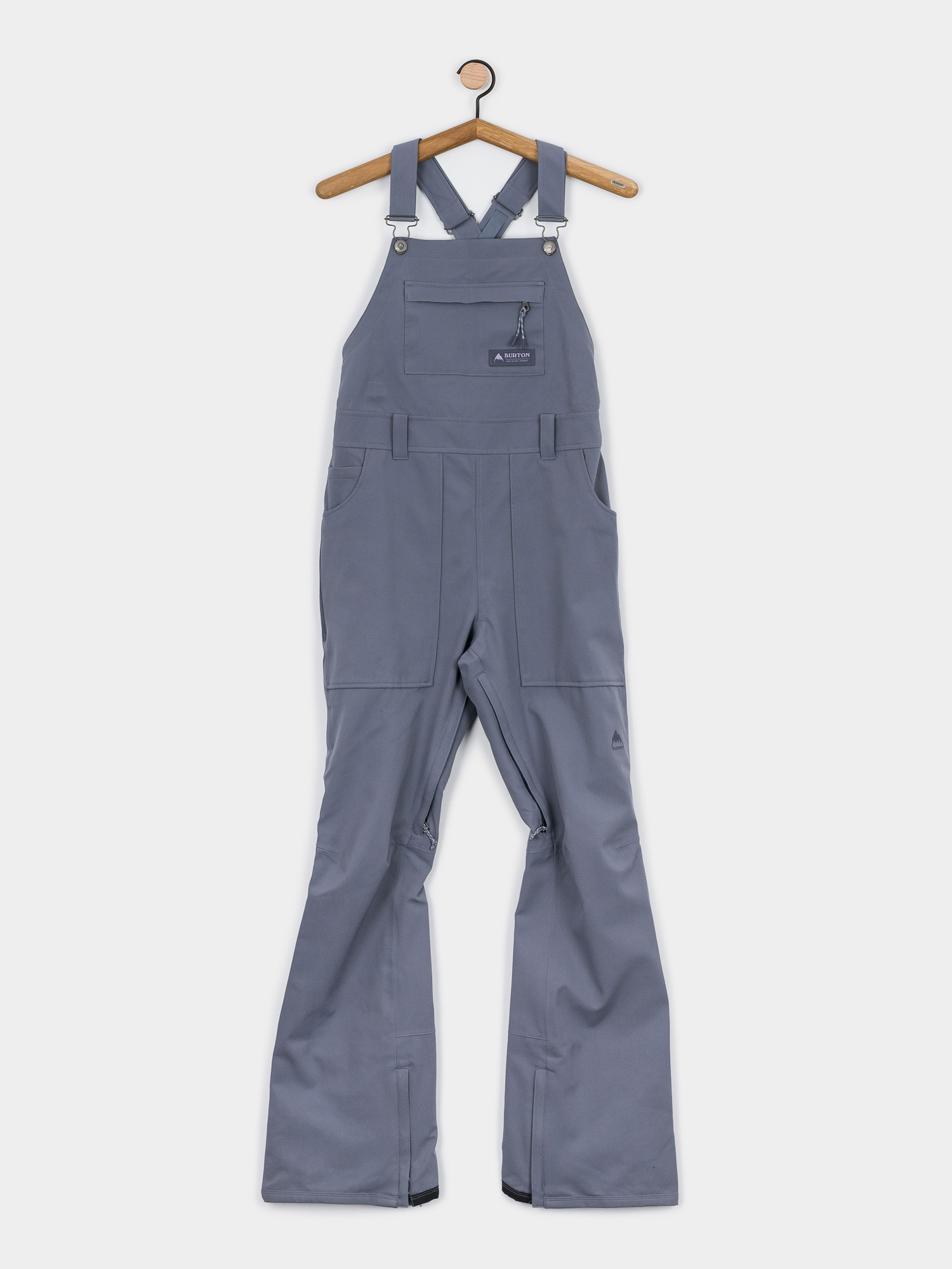 Damskie Spodnie snowboardowe Burton Avalon Bib (folkstone gray)