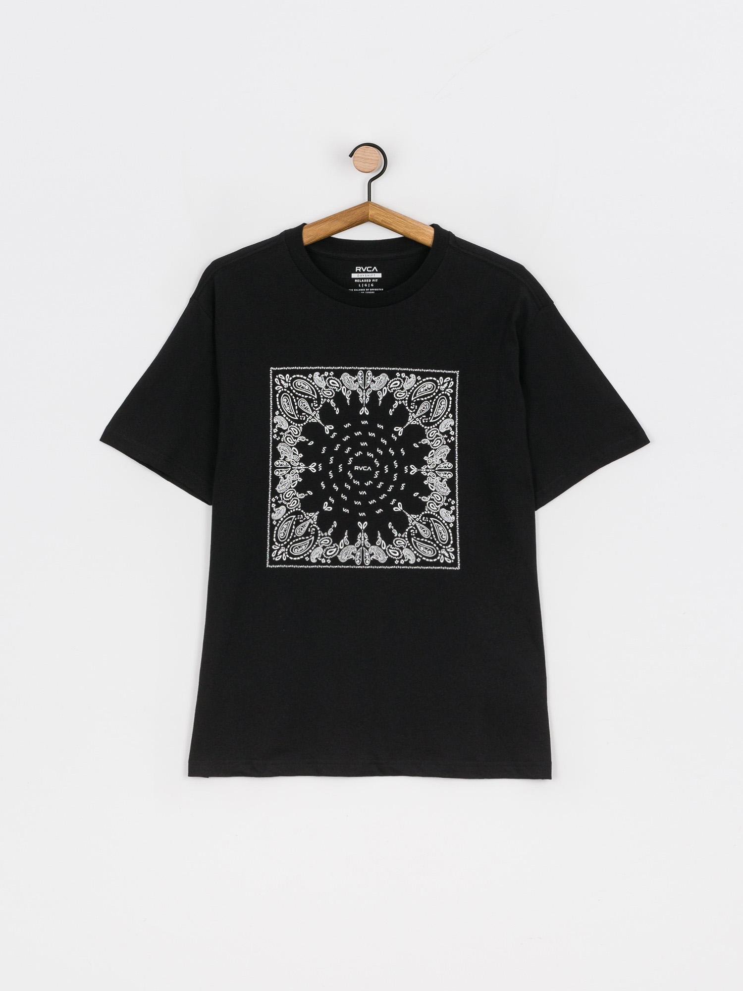 T-shirt RVCA Bandana (black)