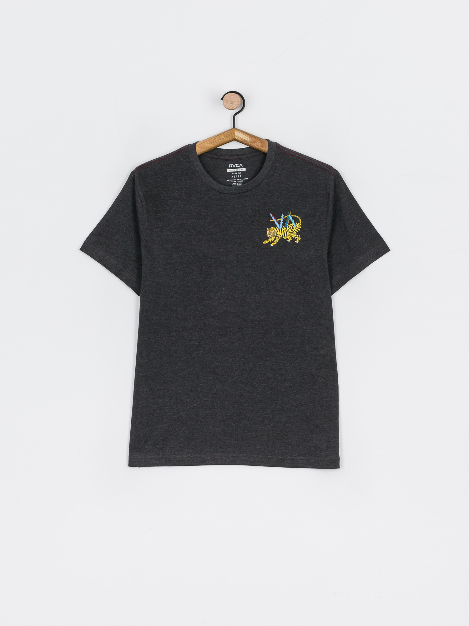 T-shirt RVCA Ml Tiger (dark charcoal)